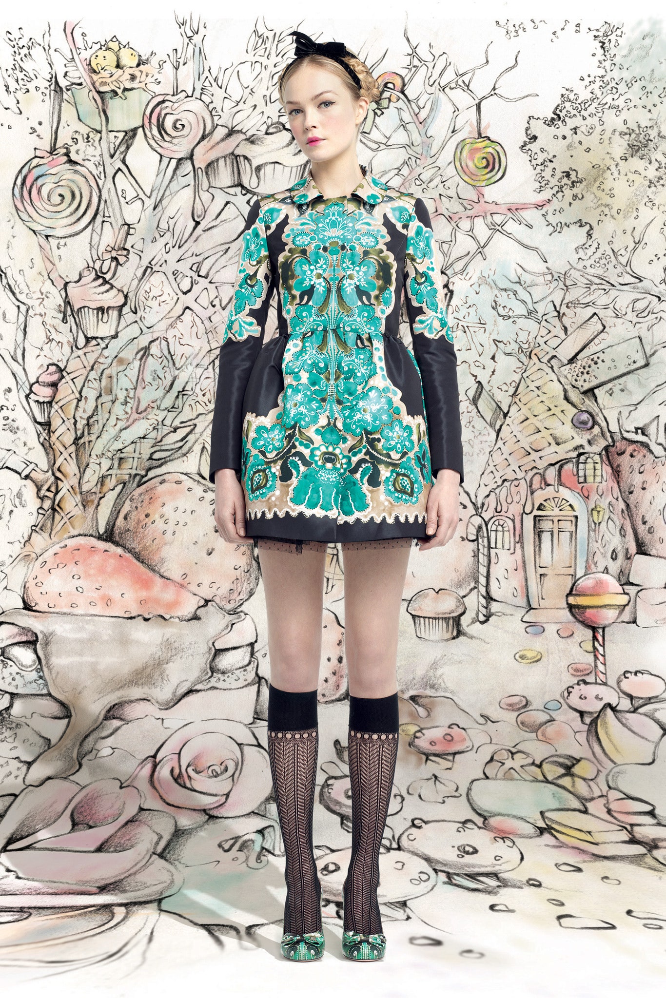 Red Valentino F/W 13 Look 11