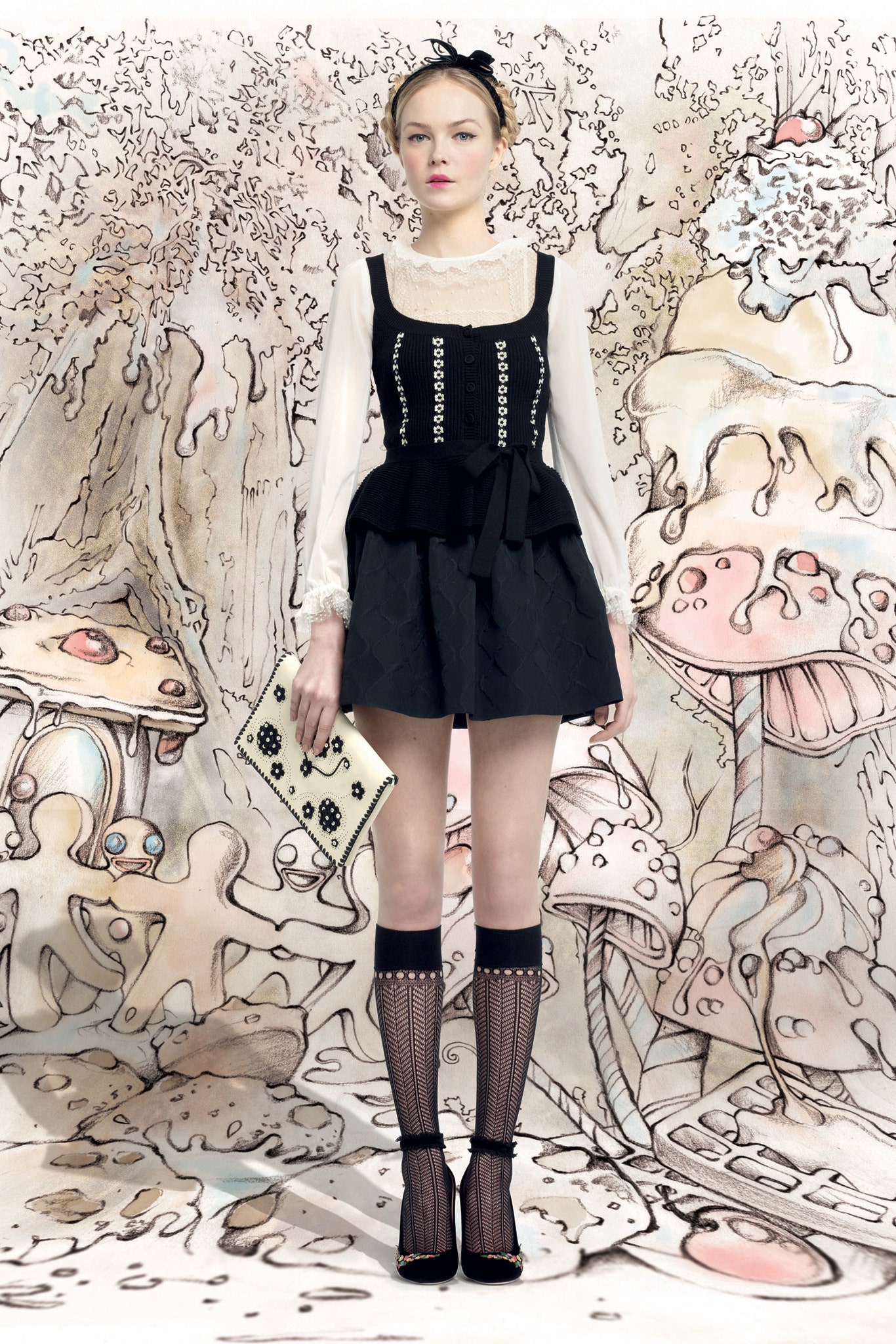 Red Valentino F/W 13 Look 12