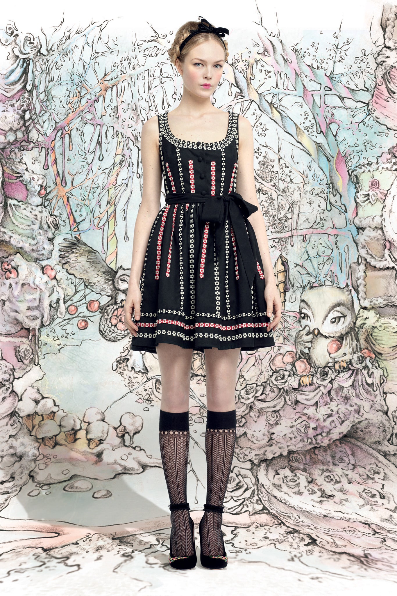 Red Valentino F/W 13 Look 13