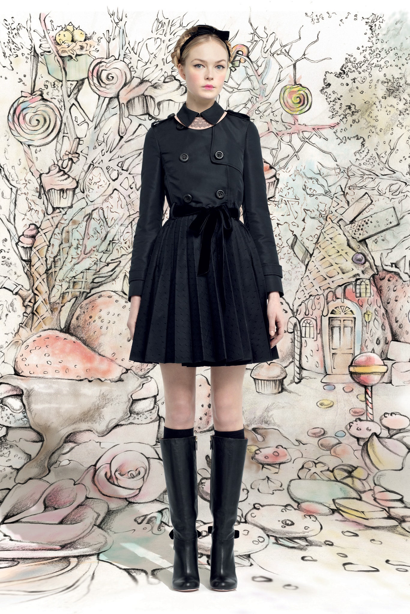 Red Valentino F/W 13 Look 15