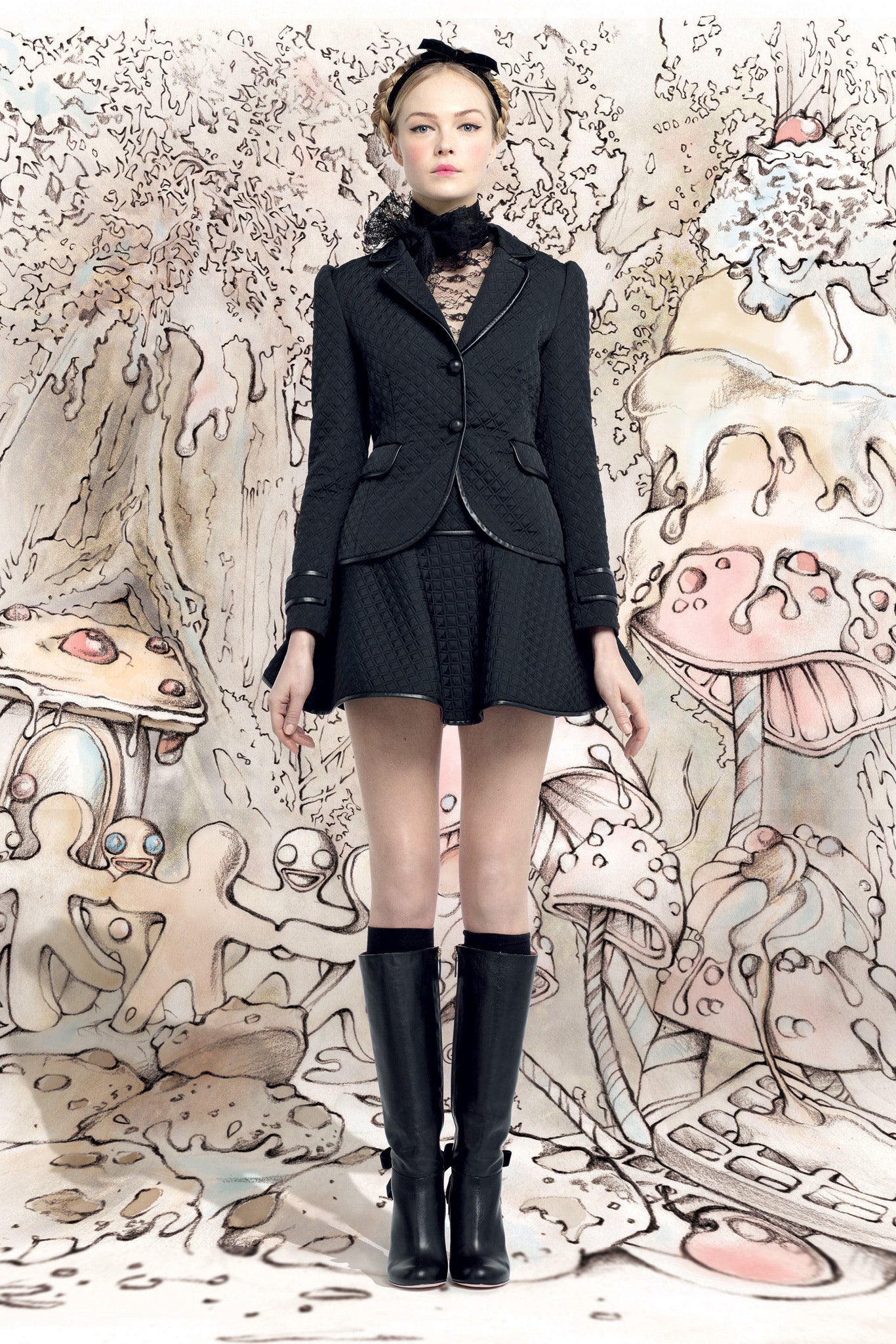 Red Valentino F/W 13 Look 16