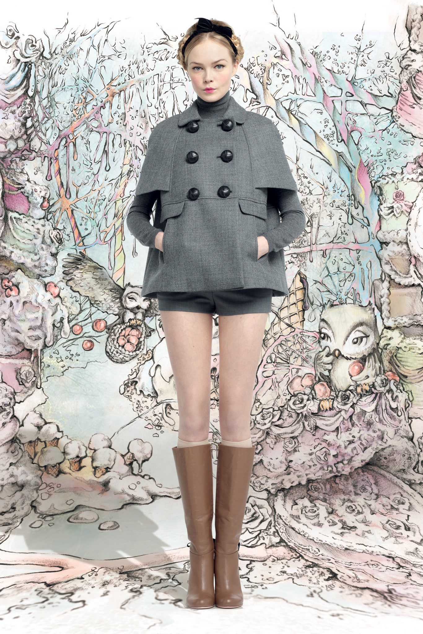 Red Valentino F/W 13 Look 17
