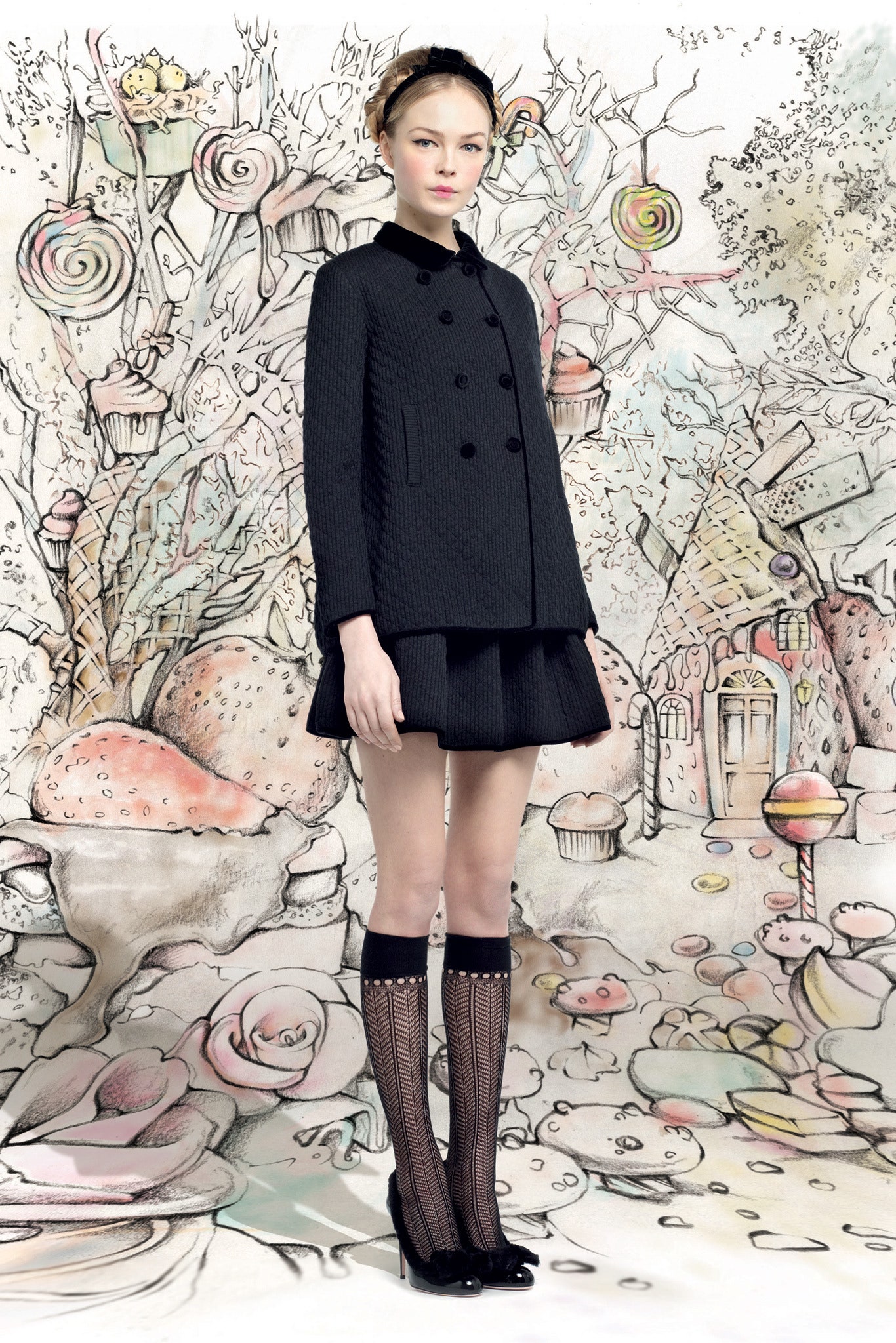 Red Valentino F/W 13 Look 19
