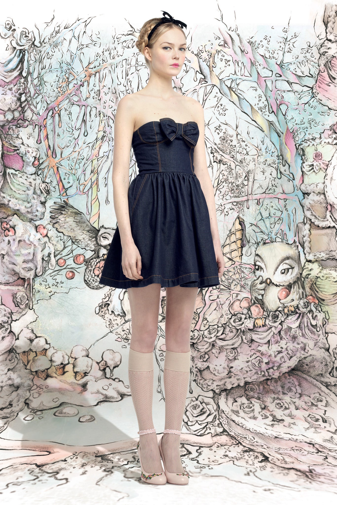 Red Valentino F/W 13 Look 24