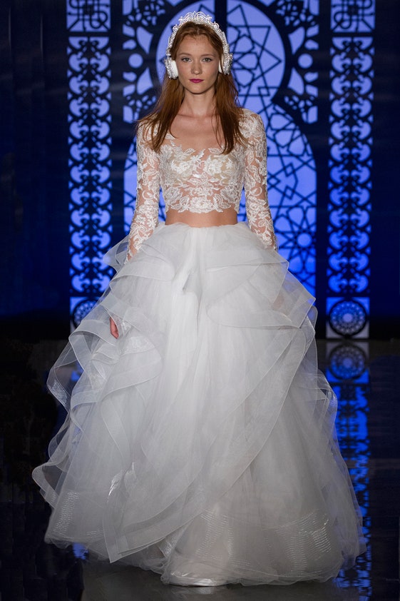 Reem Acra F/W 16 Bridal Look 7