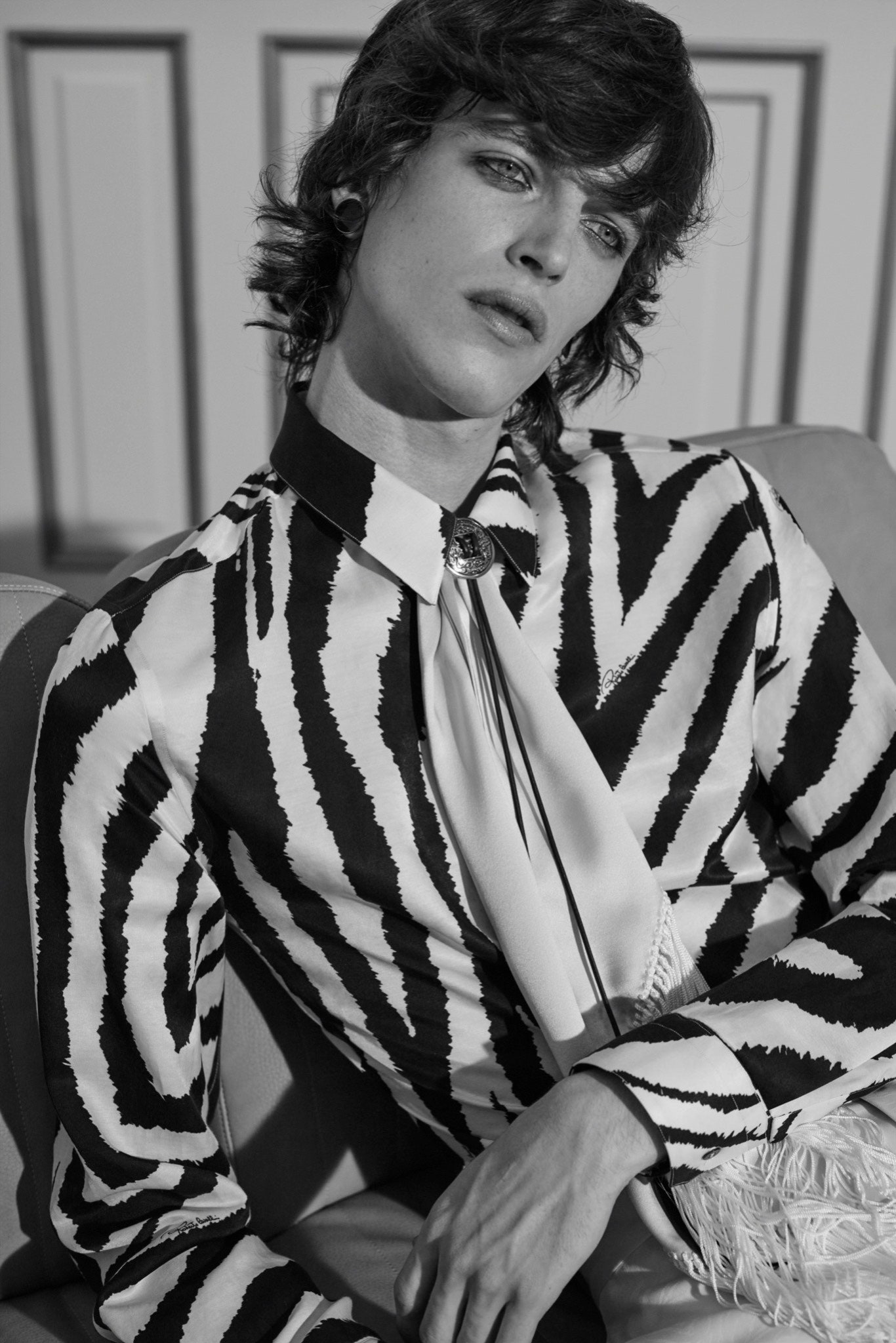 Roberto Cavalli S/S 16 Menswear Look 1