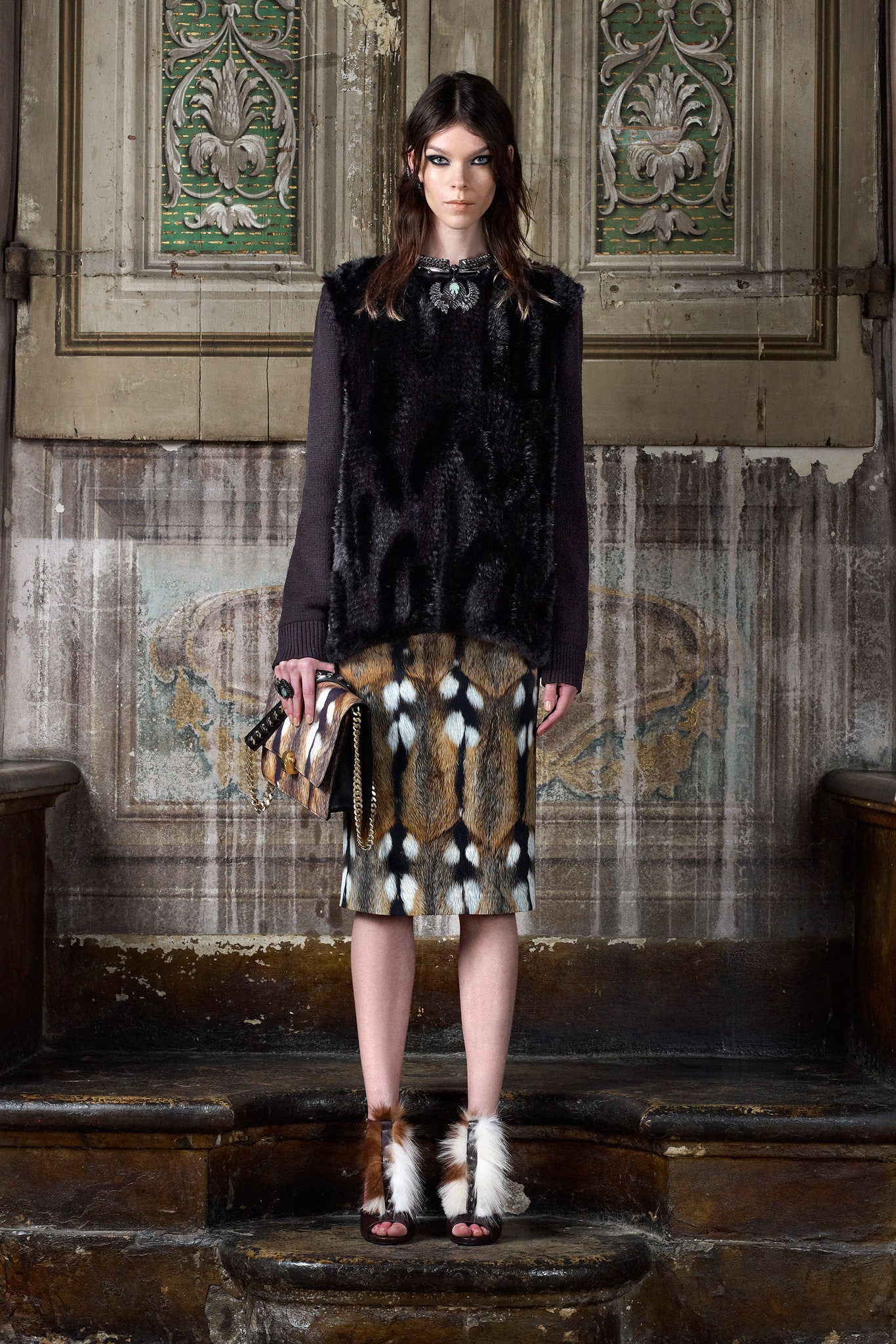 Roberto Cavalli F/W 13 Look 2