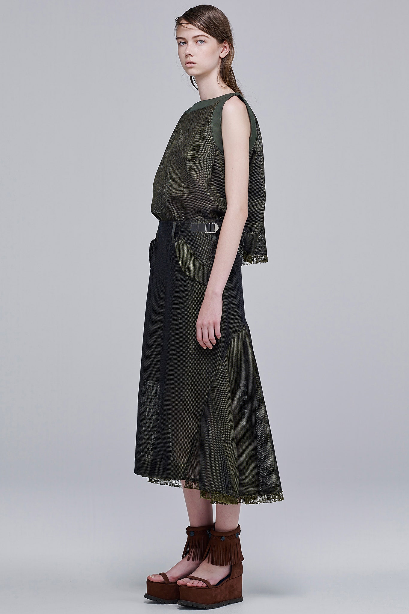 Sacai Resort 16 Look 12