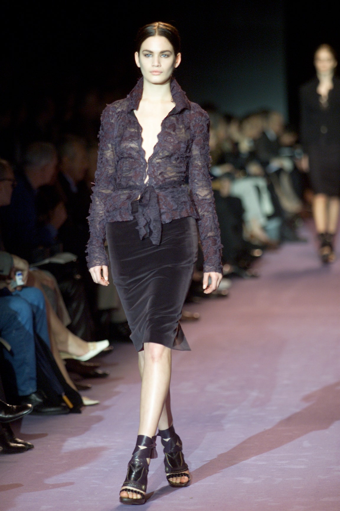 Saint Laurent F/W 01 Look 7