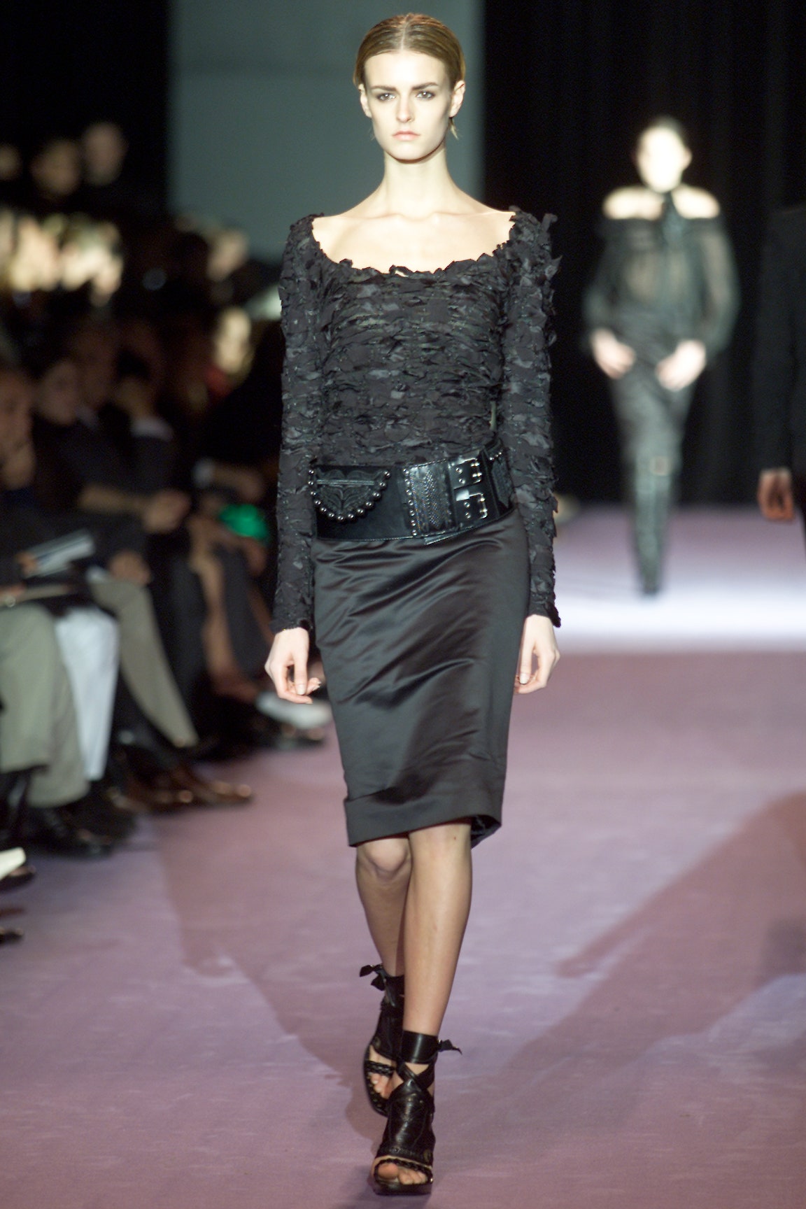 Saint Laurent F/W 01 Look 9