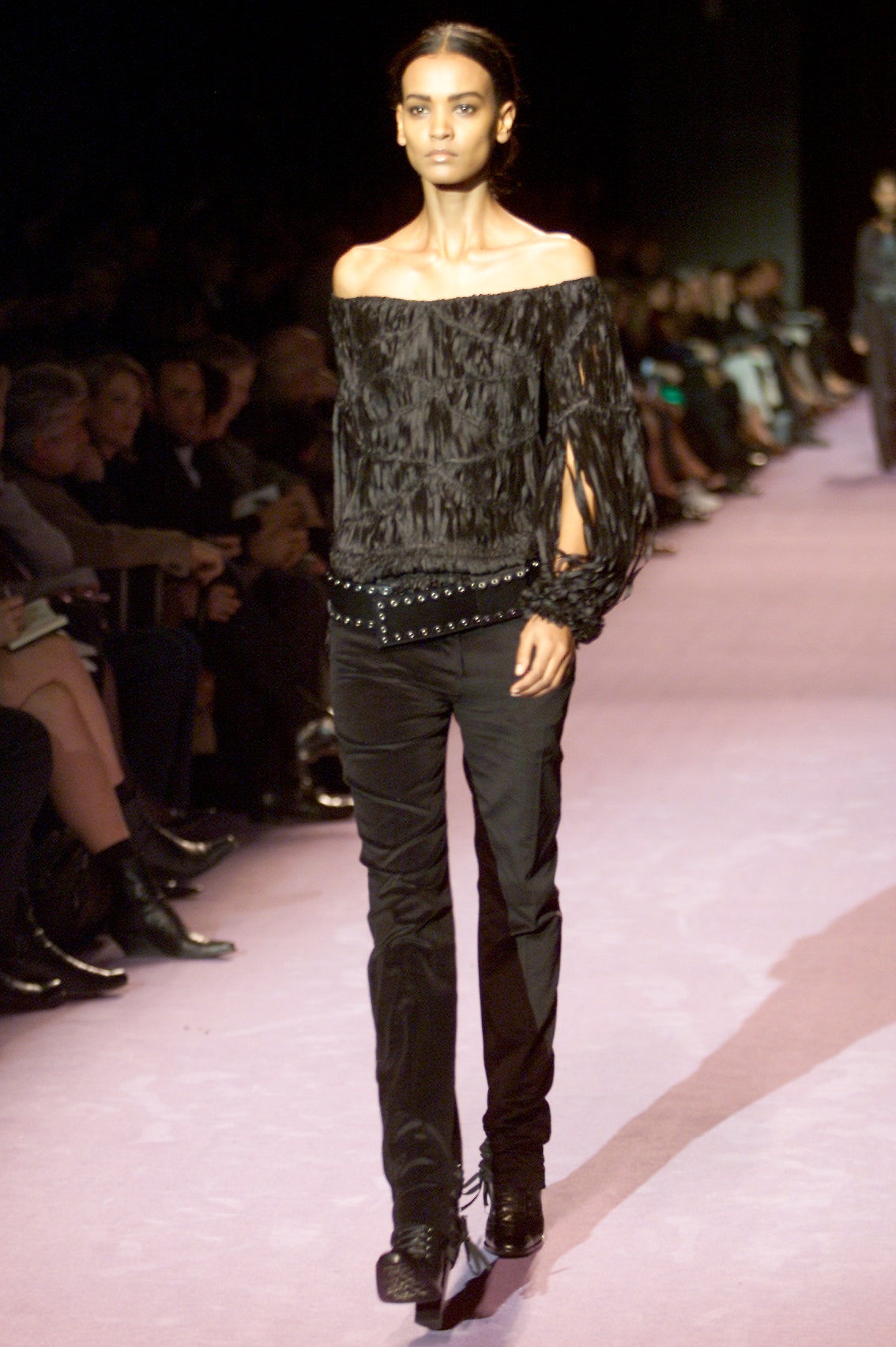 Saint Laurent F/W 01 Look 12