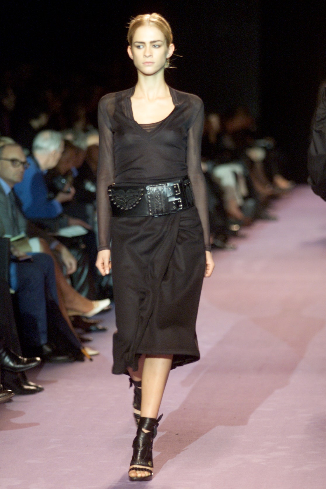 Saint Laurent F/W 01 Look 14