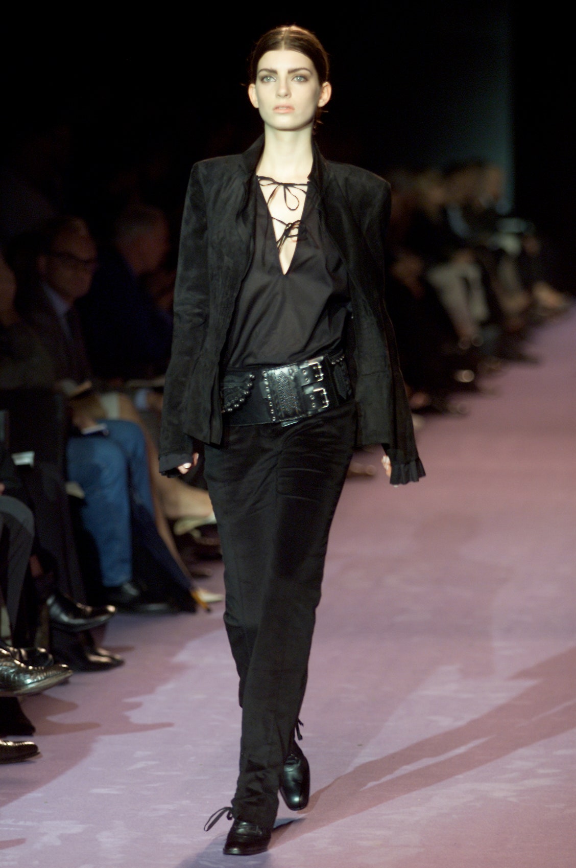 Saint Laurent F/W 01 Look 19