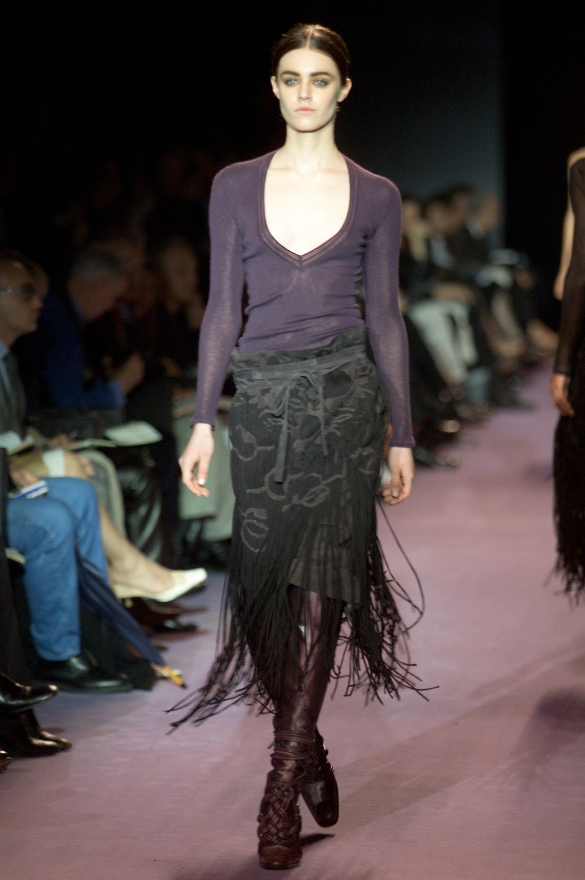 Saint Laurent F/W 01 Look 24