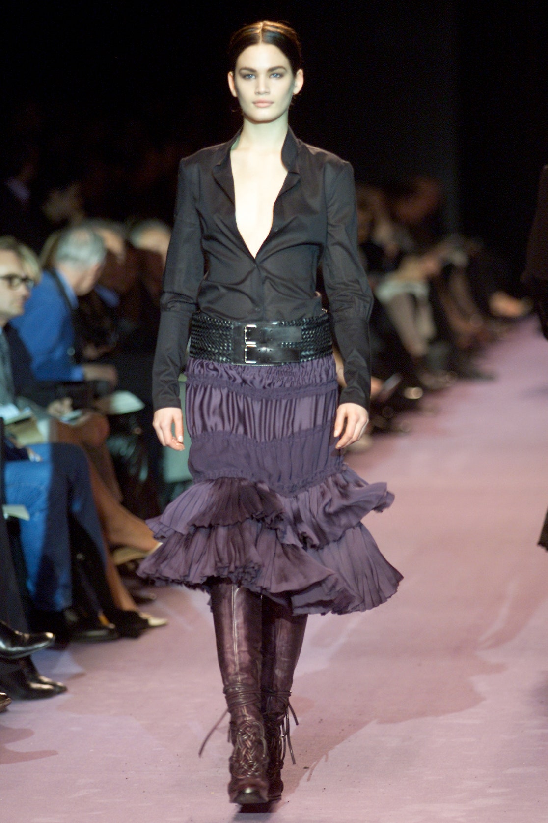 Saint Laurent F/W 01 Look 30
