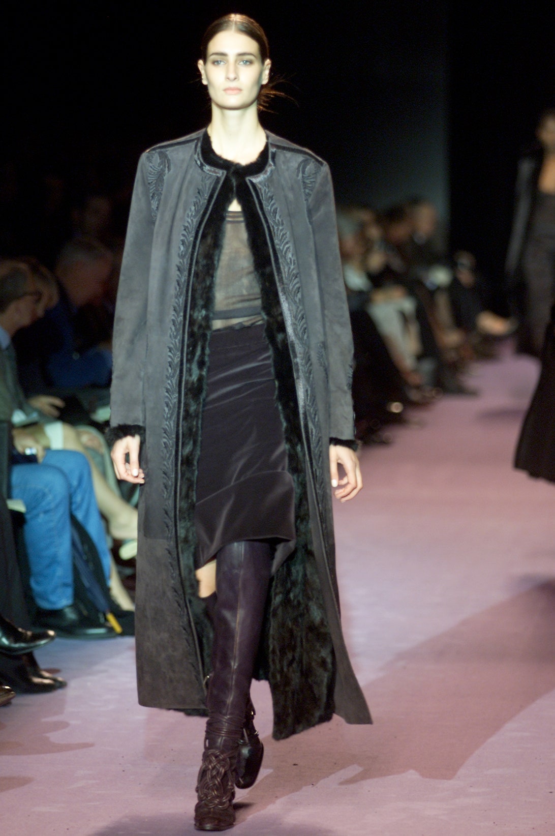 Saint Laurent F/W 01 Look 36