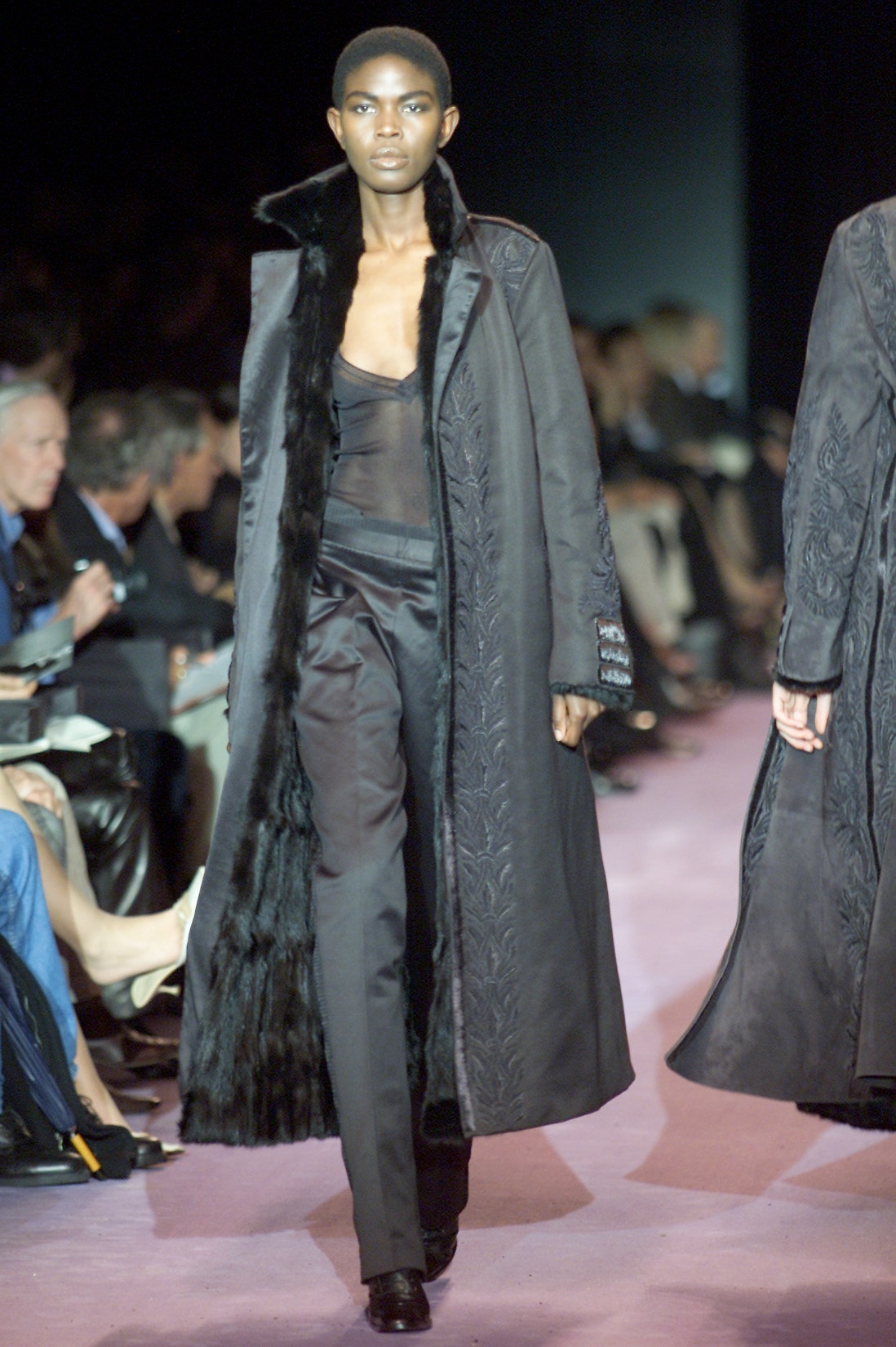 Saint Laurent F/W 01 Look 37