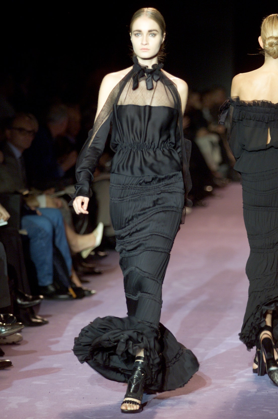 Saint Laurent F/W 01 Look 43
