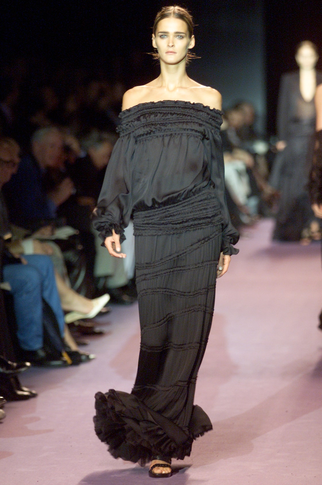 Saint Laurent F/W 01 Look 44