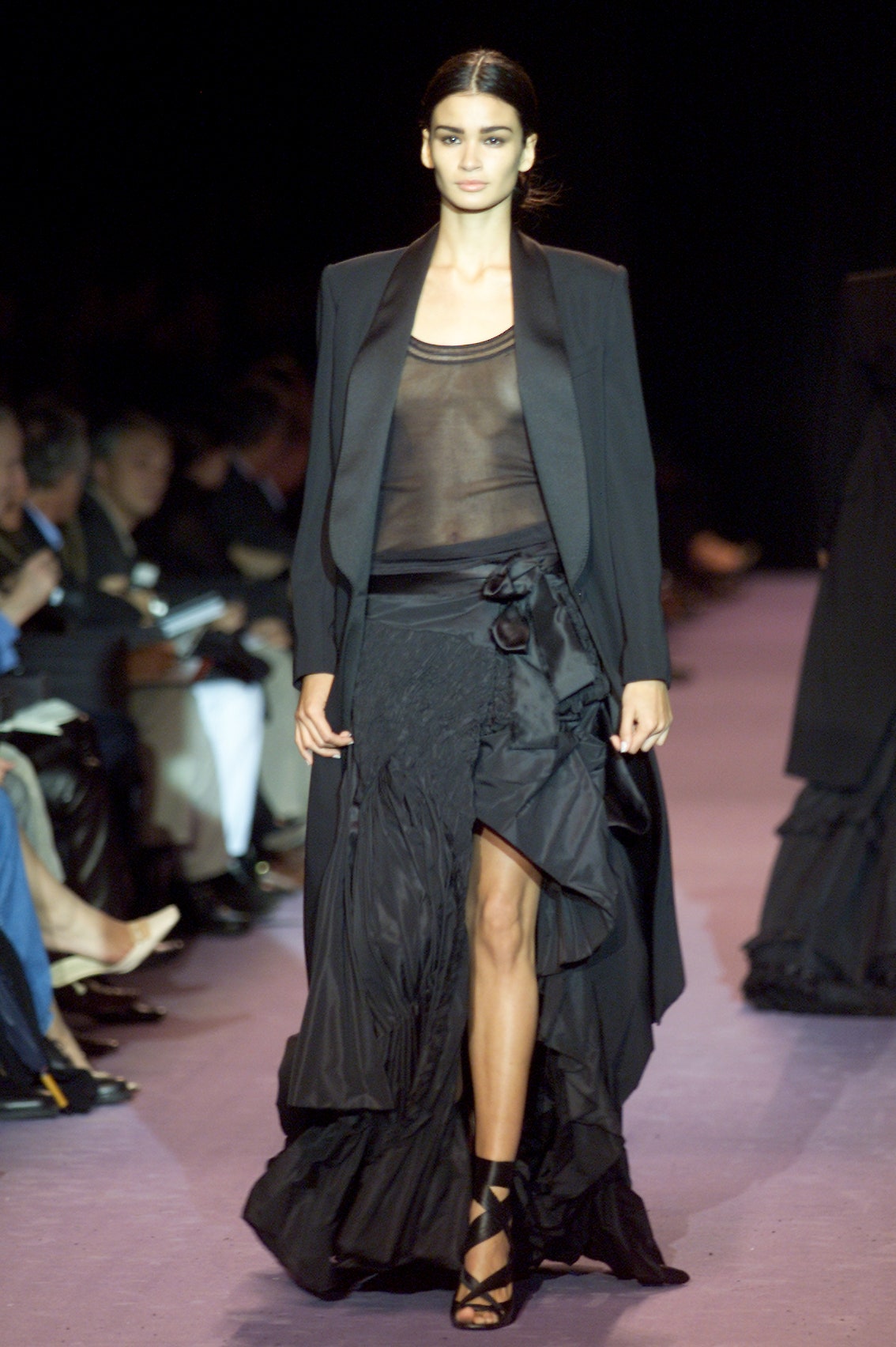 Saint Laurent F/W 01 Look 46