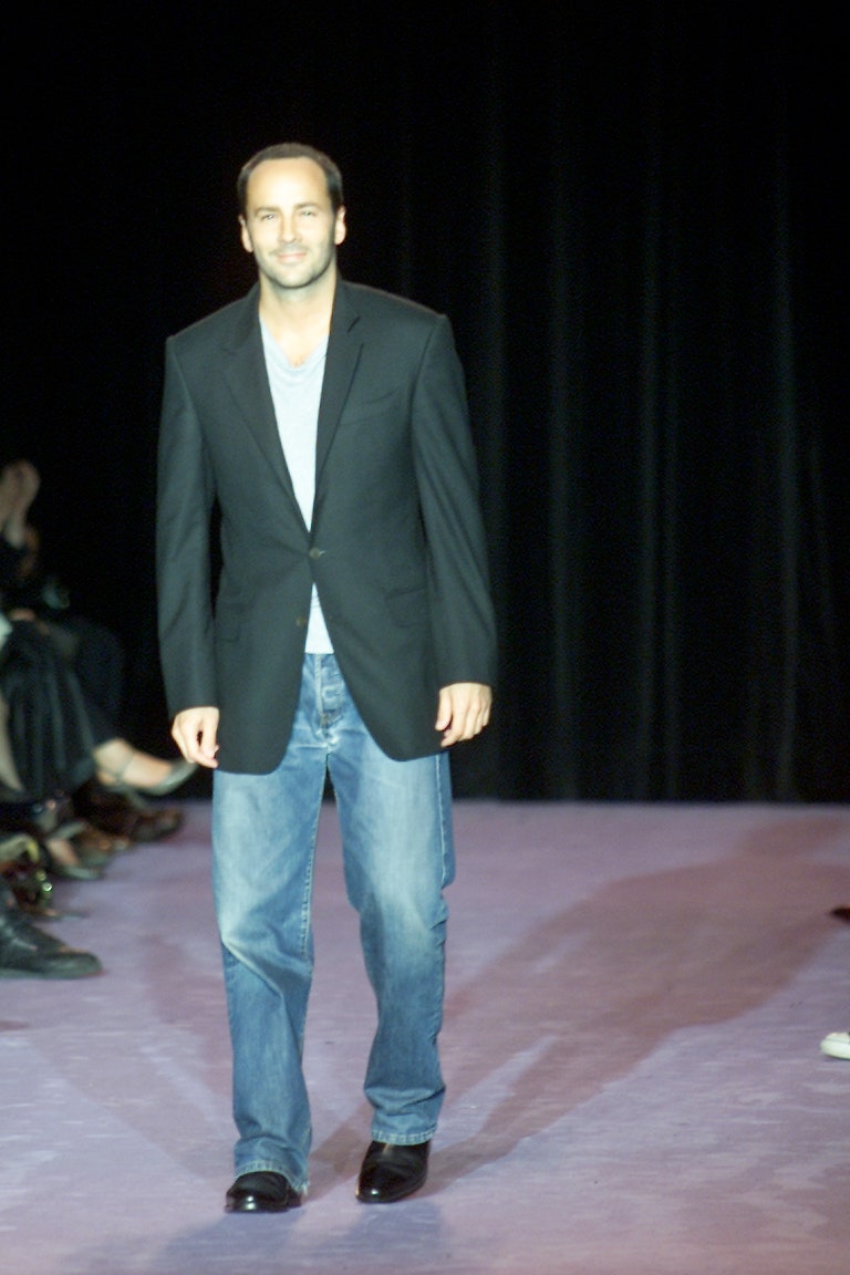 Saint Laurent F/W 01 Look 47