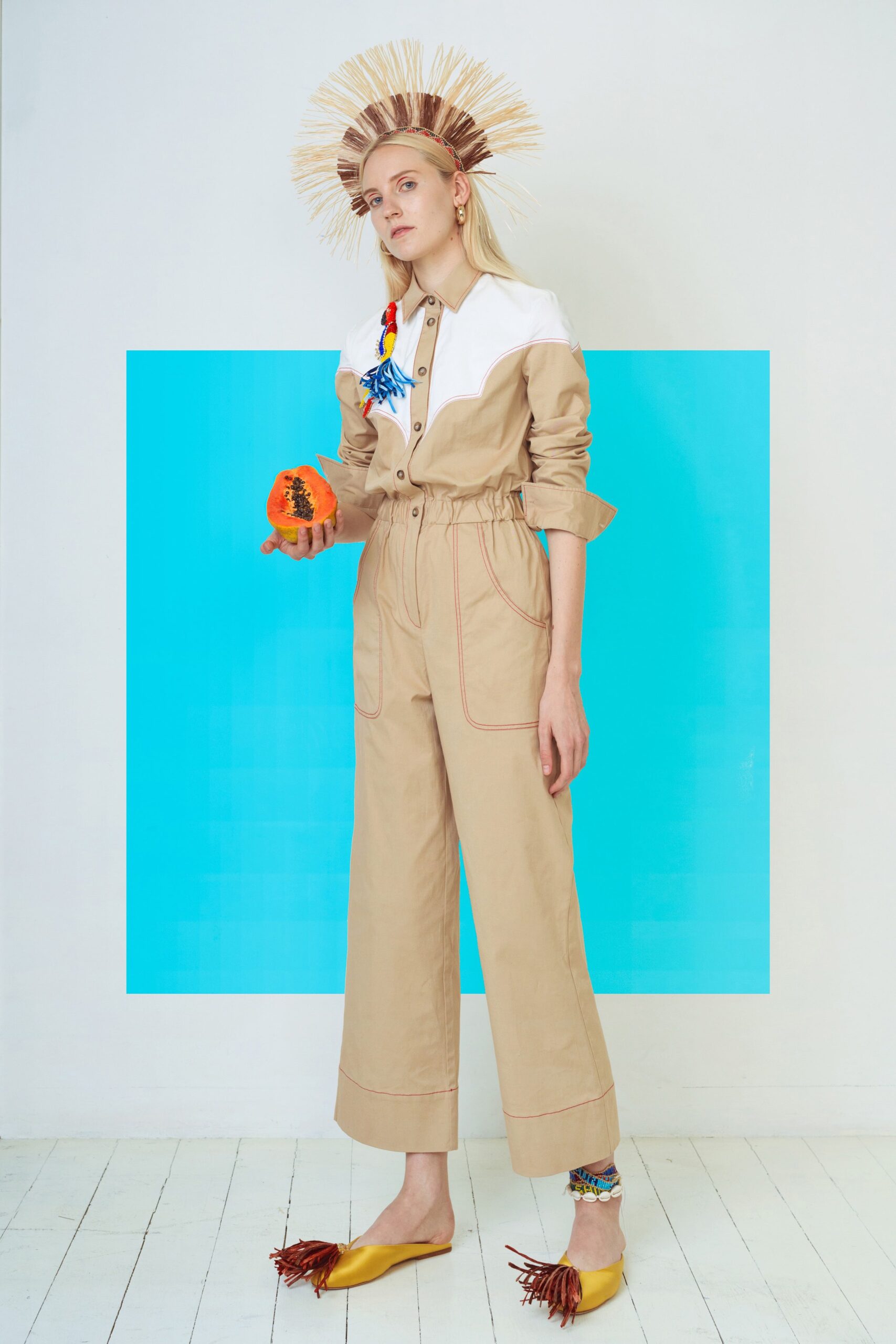 Stella Jean Resort 19 Look 1