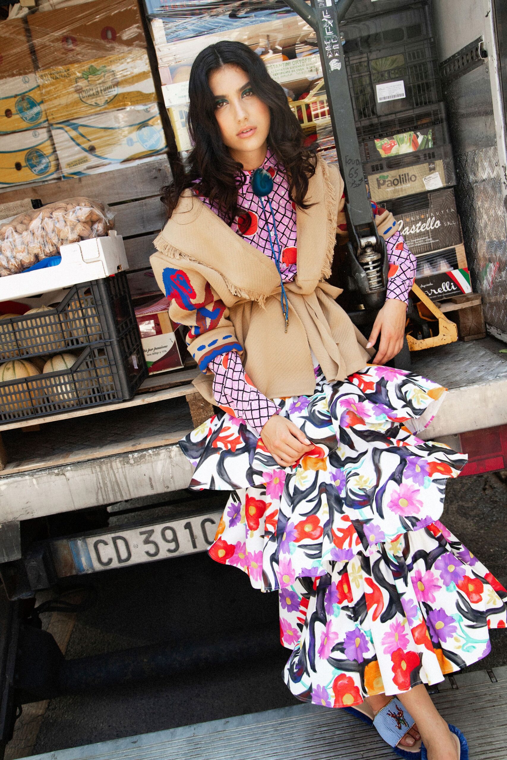 Stella Jean Resort 22 Look 1