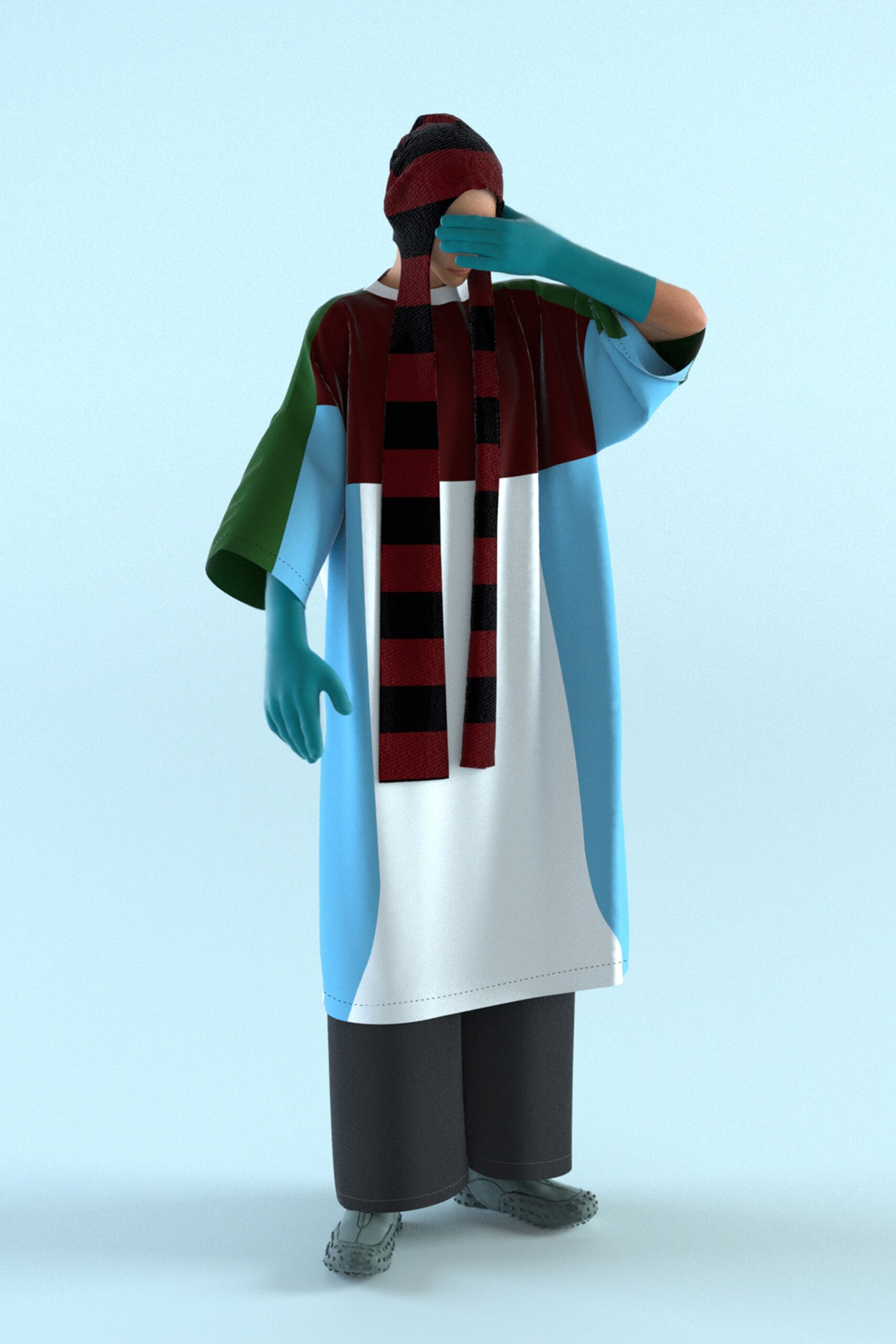 Sunnei F/W 21 Menswear Look 1