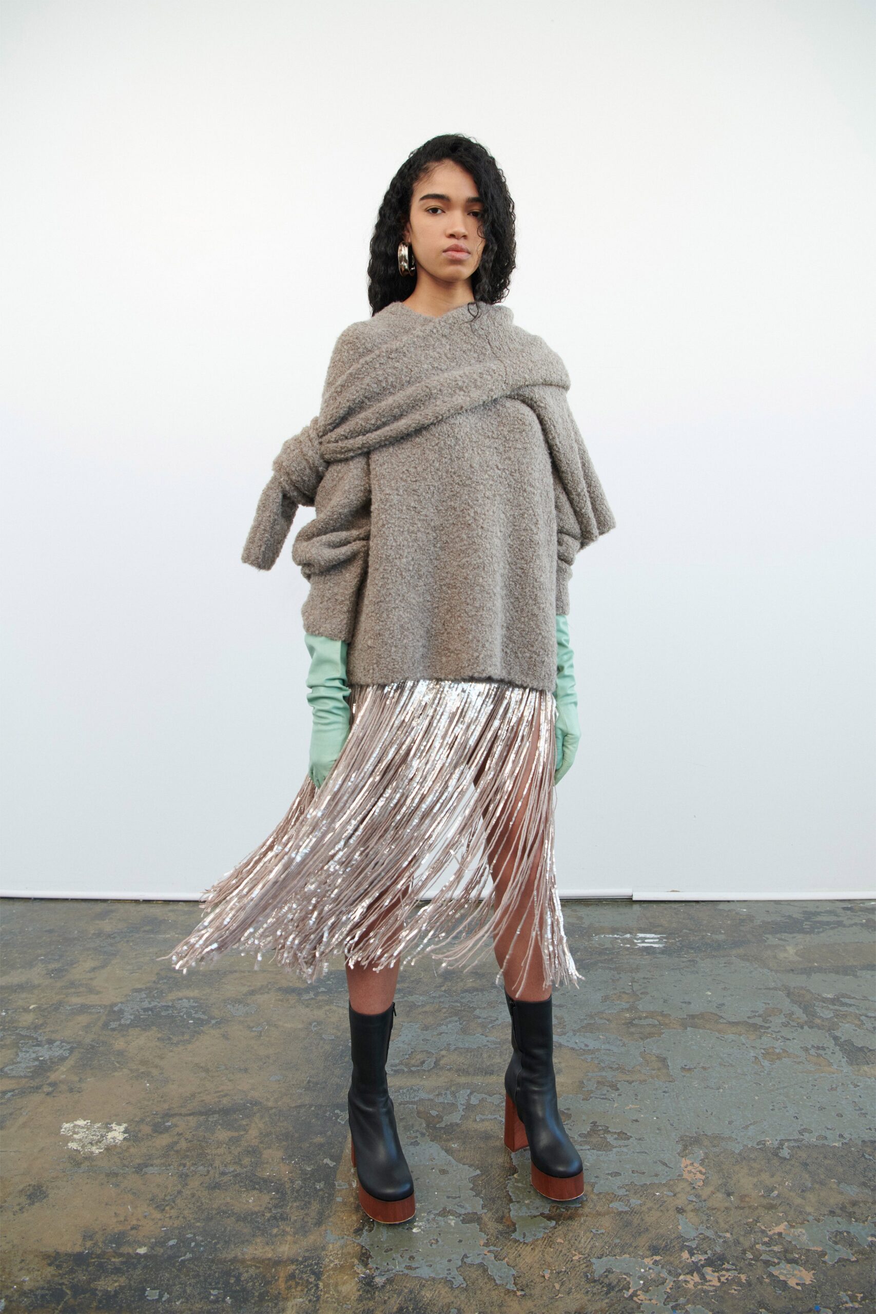 Tanya Taylor F/W 23 Look 1