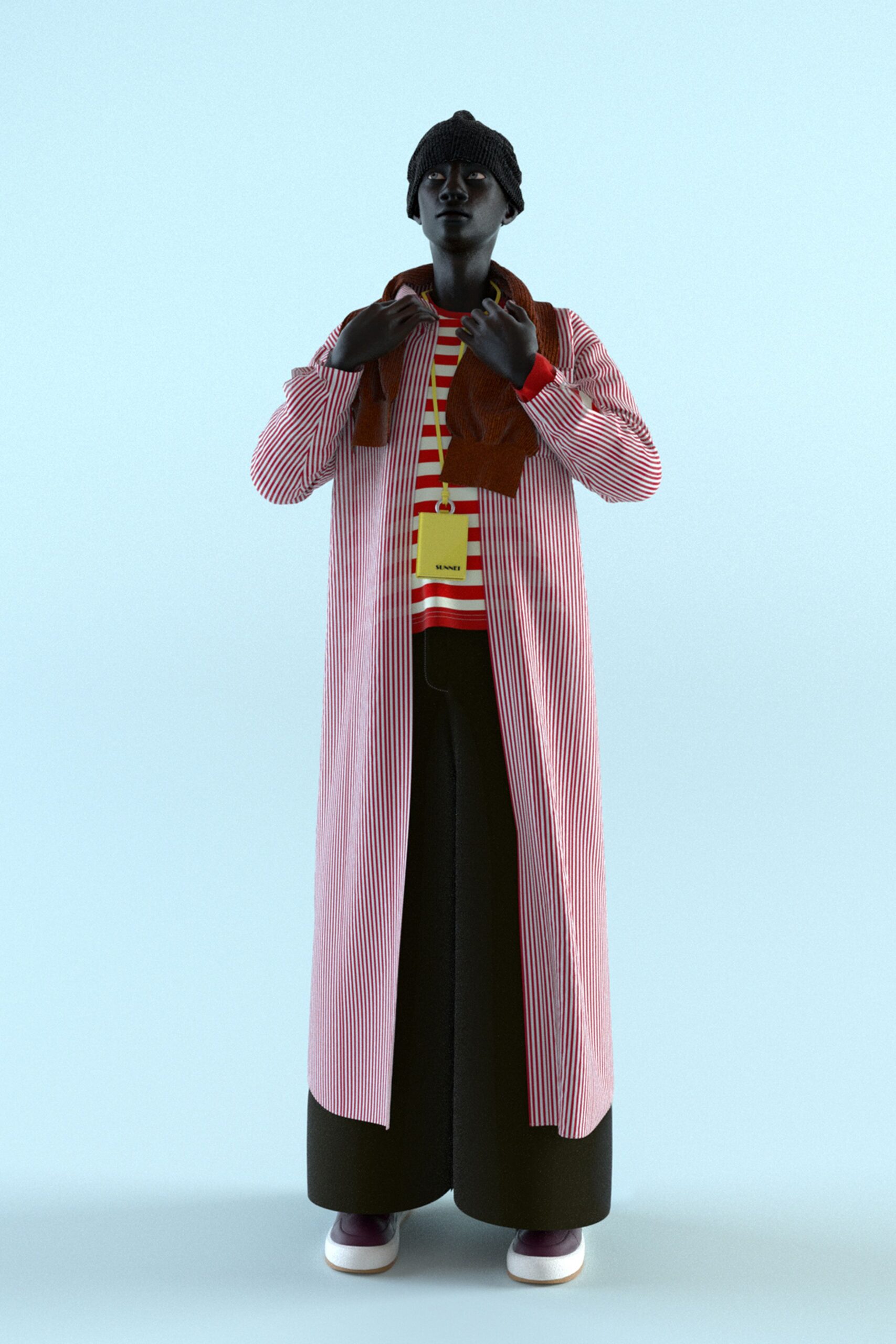 Sunnei F/W 21 Menswear Look 2