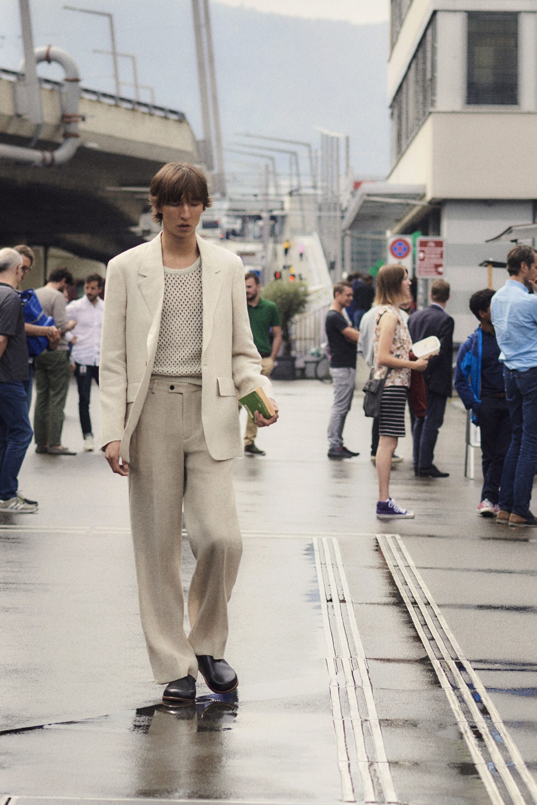 Sandro S/S 22 Menswear Look 3