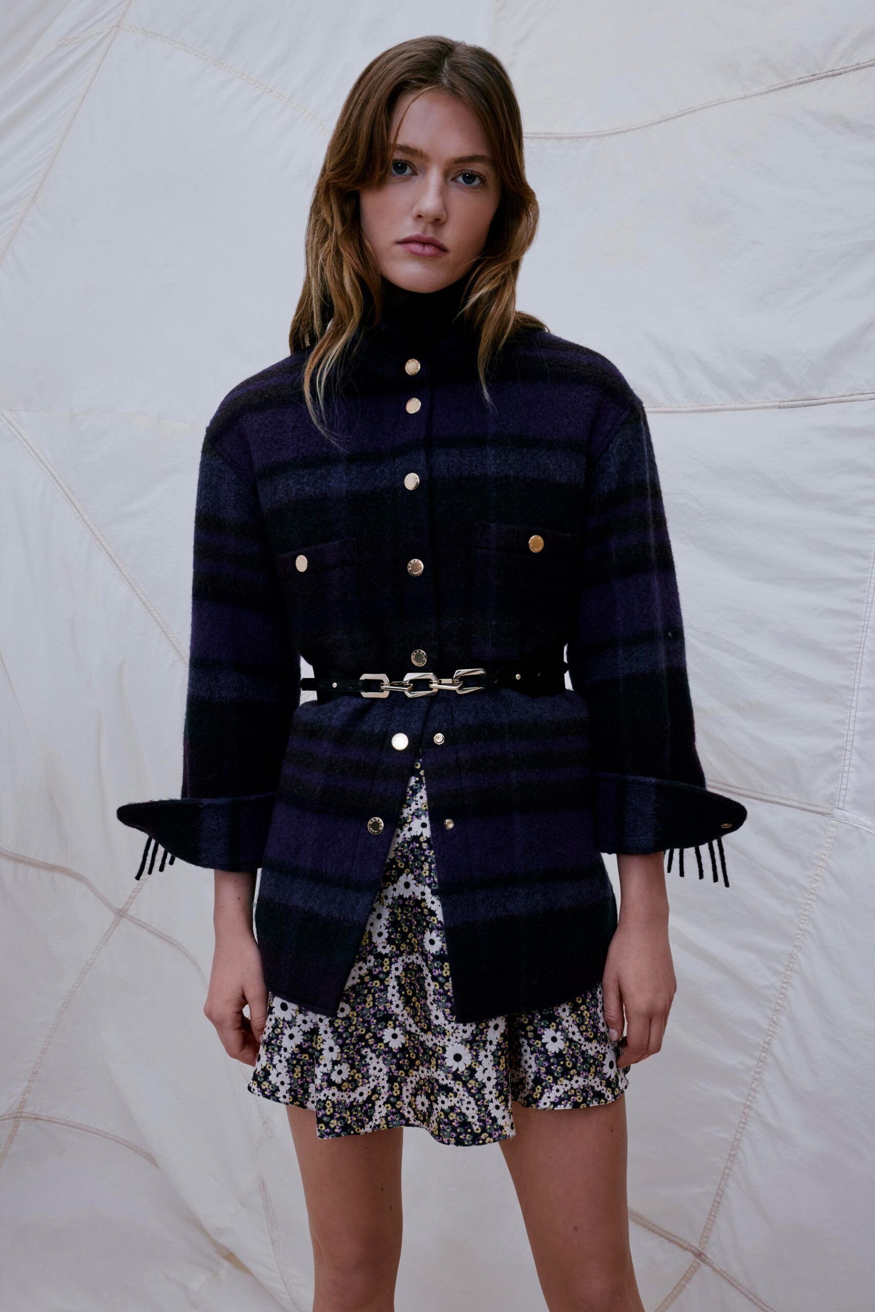 Sandro F/W 22 Look 3