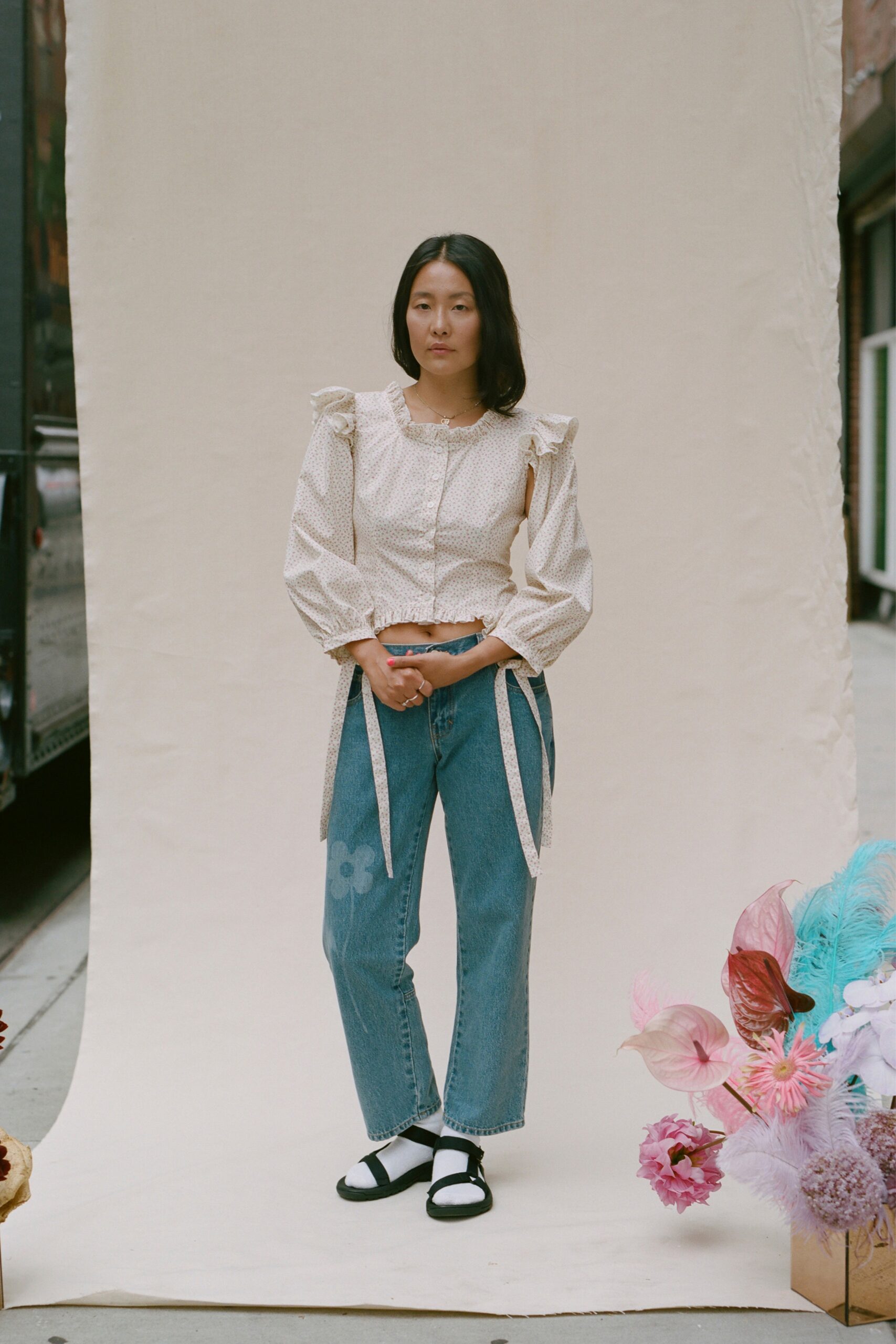 Sandy Liang S/S 19 Look 3