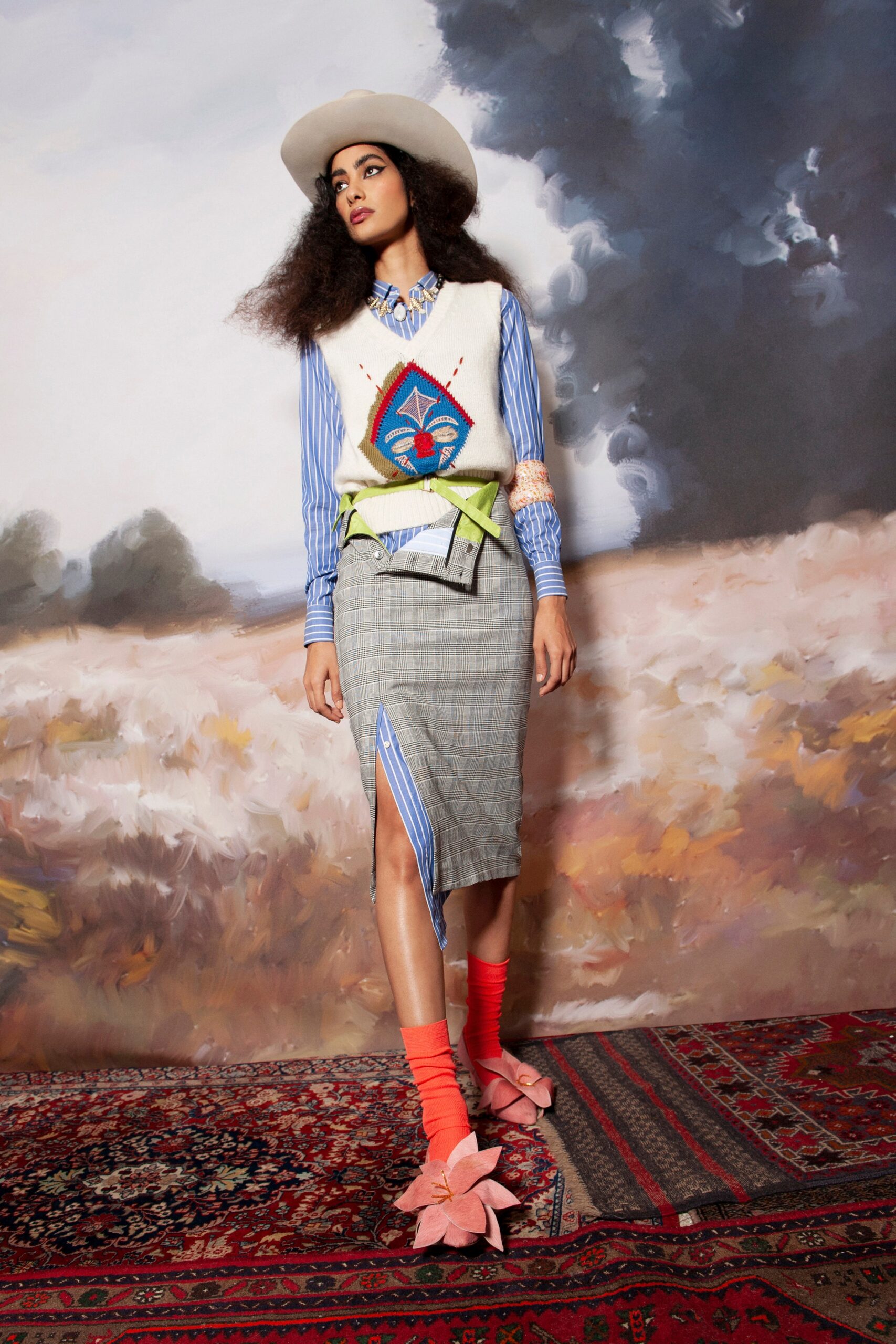 Stella Jean F/W 23 Look 3