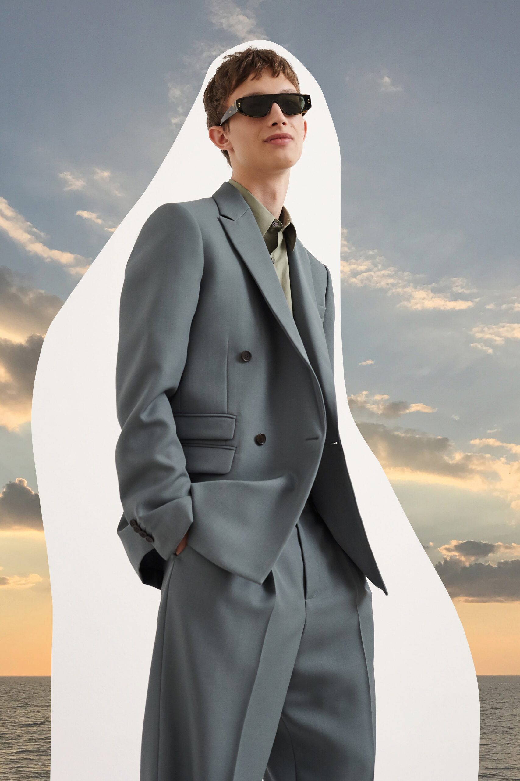 Stella McCartney S/S 20 Menswear Look 4