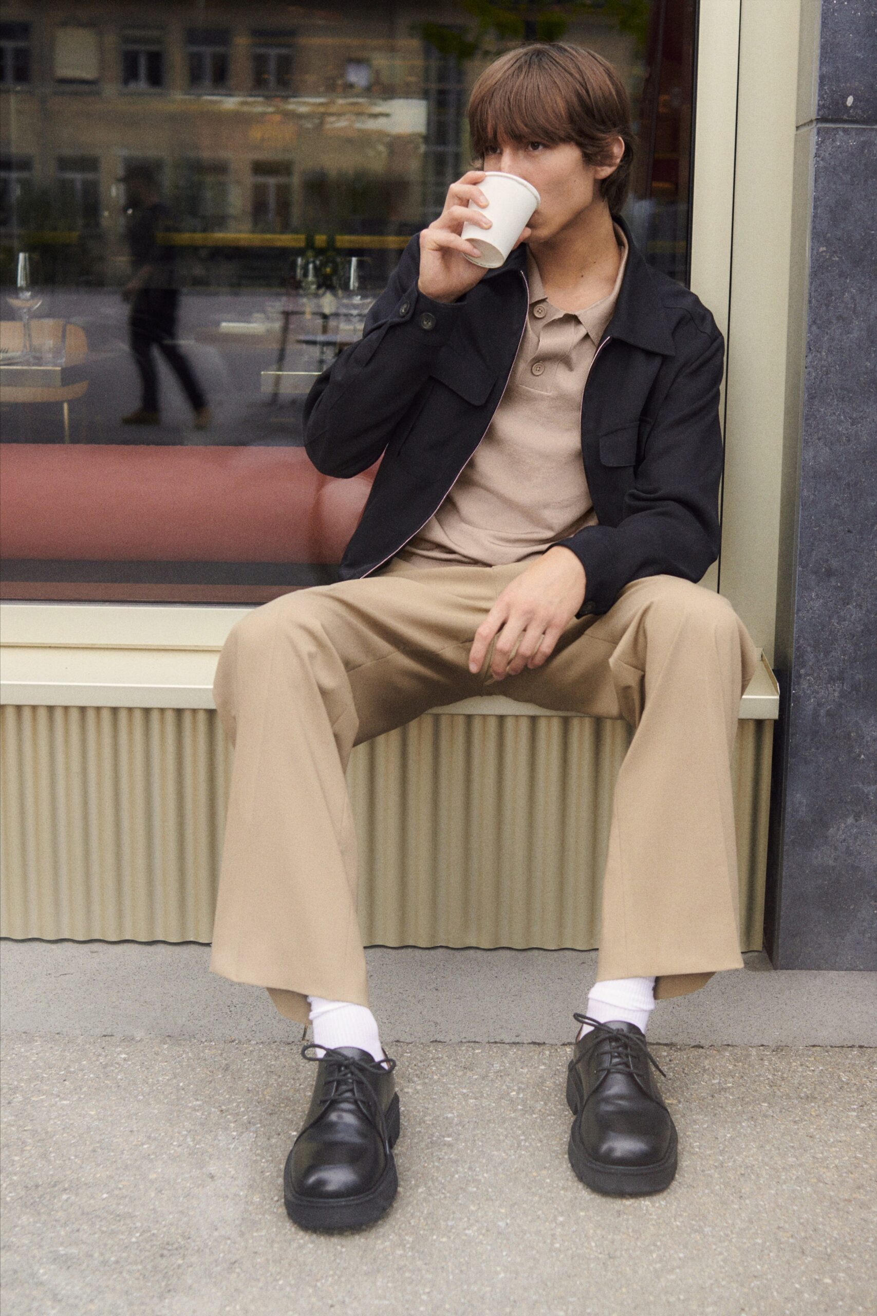 Sandro S/S 22 Menswear Look 6