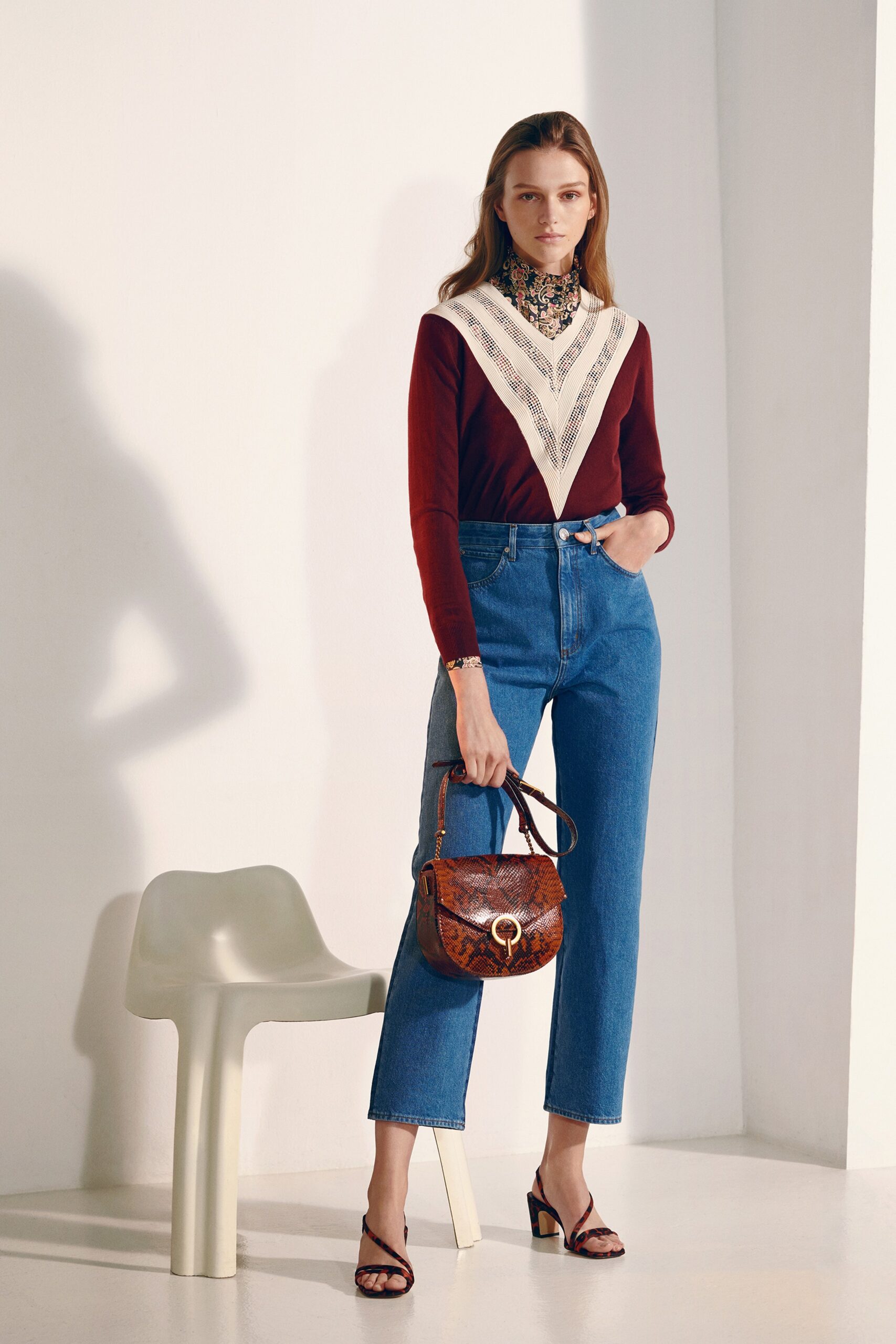 Sandro F/W 19 Look 7