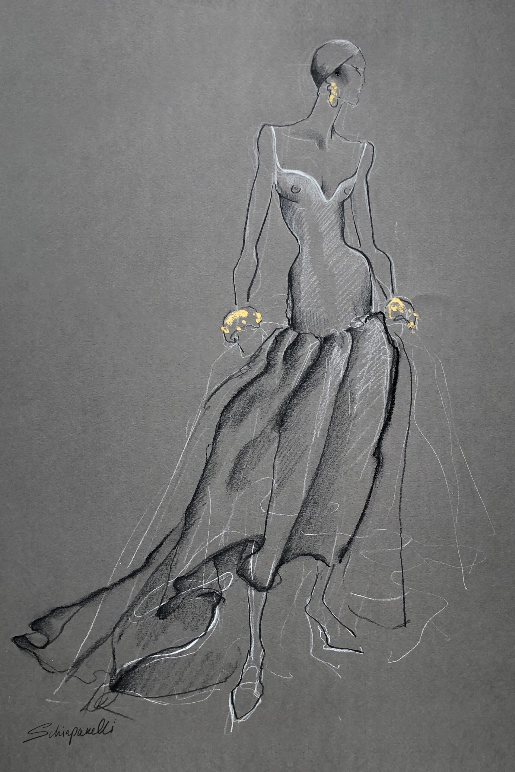 Schiaparelli F/W 20 Couture Look 7
