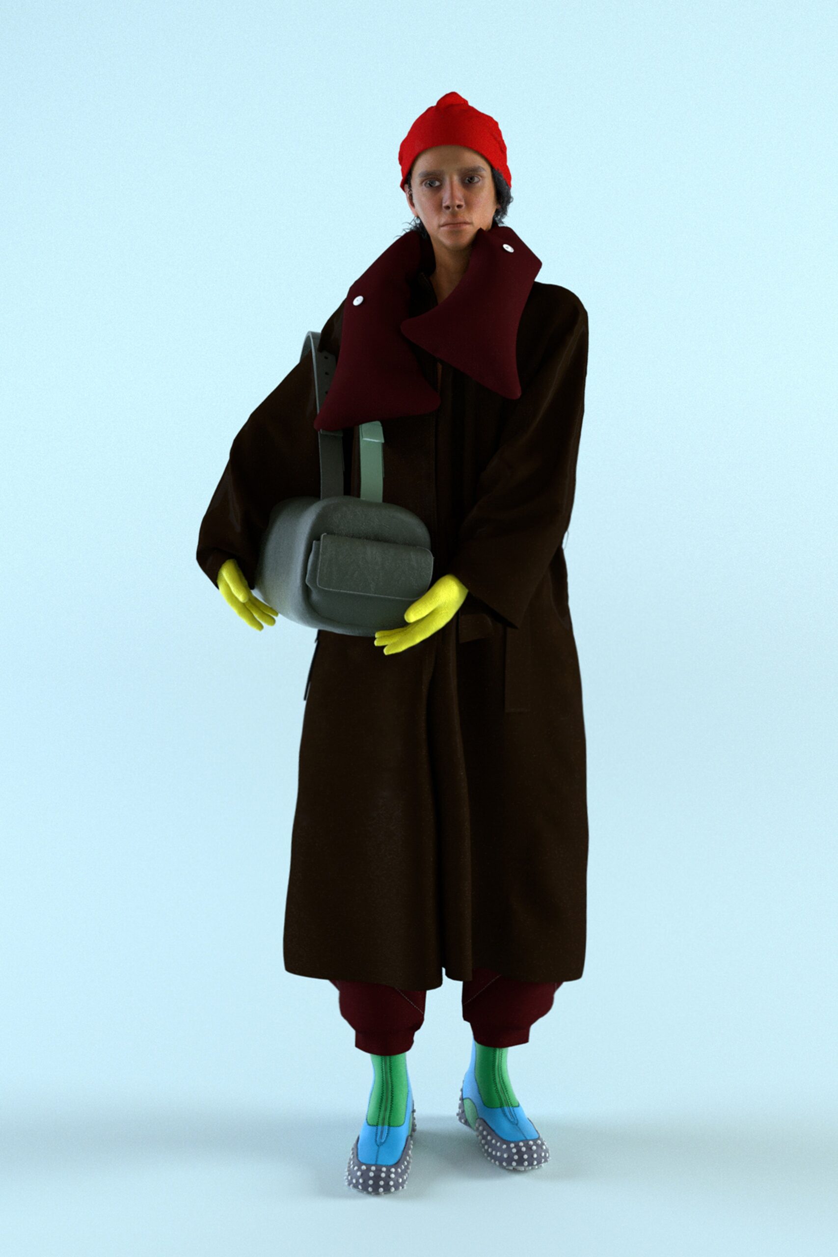 Sunnei F/W 21 Menswear Look 8