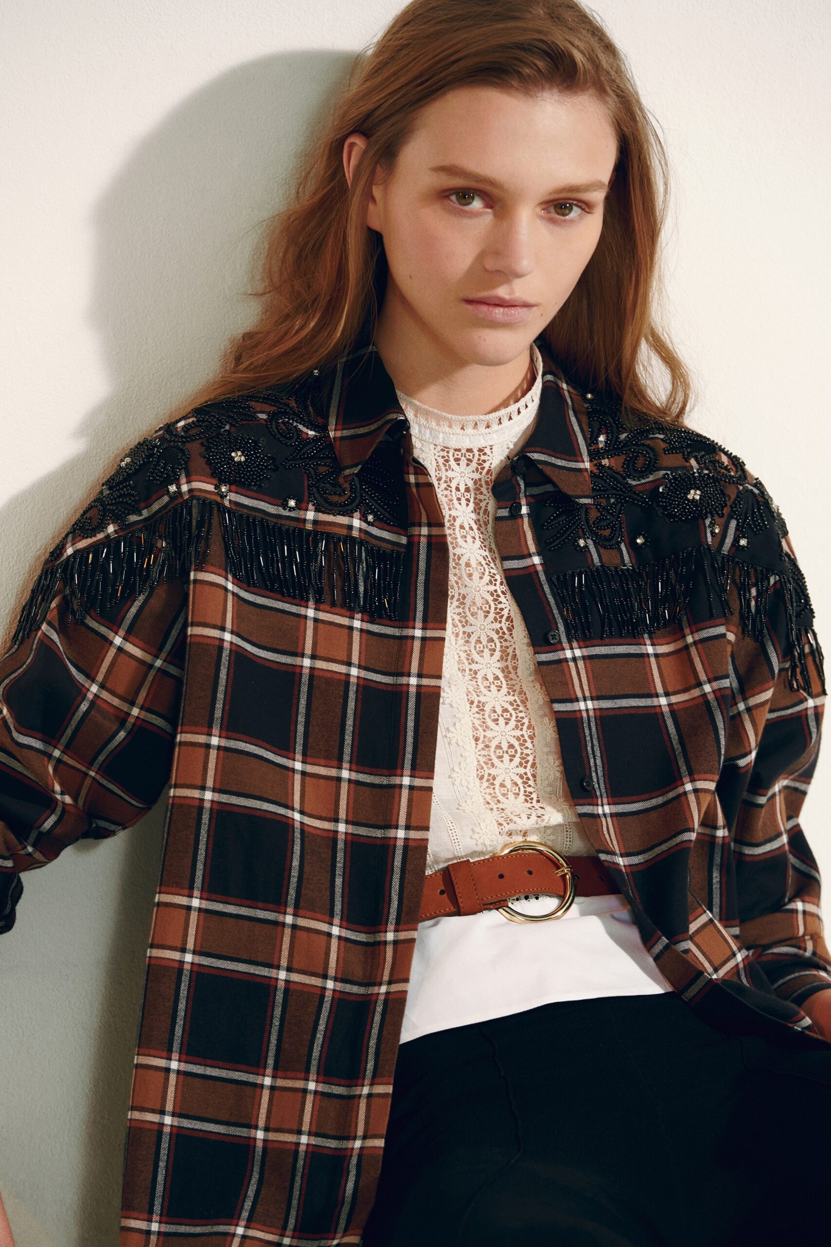 Sandro F/W 19 Look 9