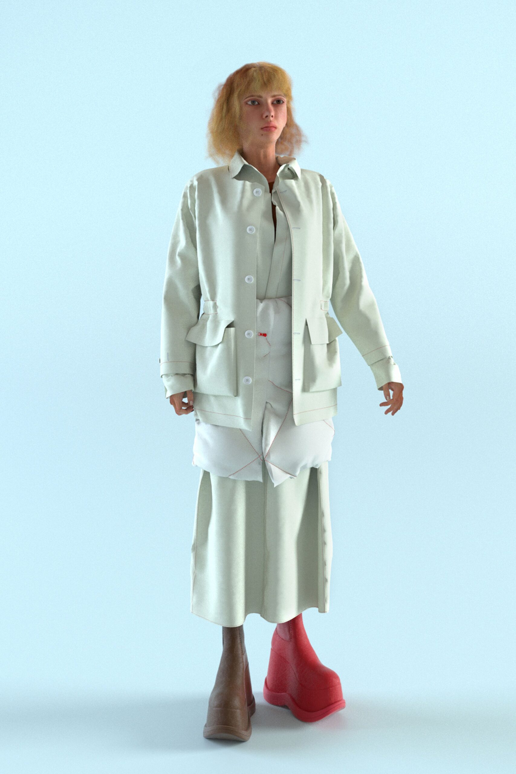 Sunnei F/W 21 Menswear Look 9