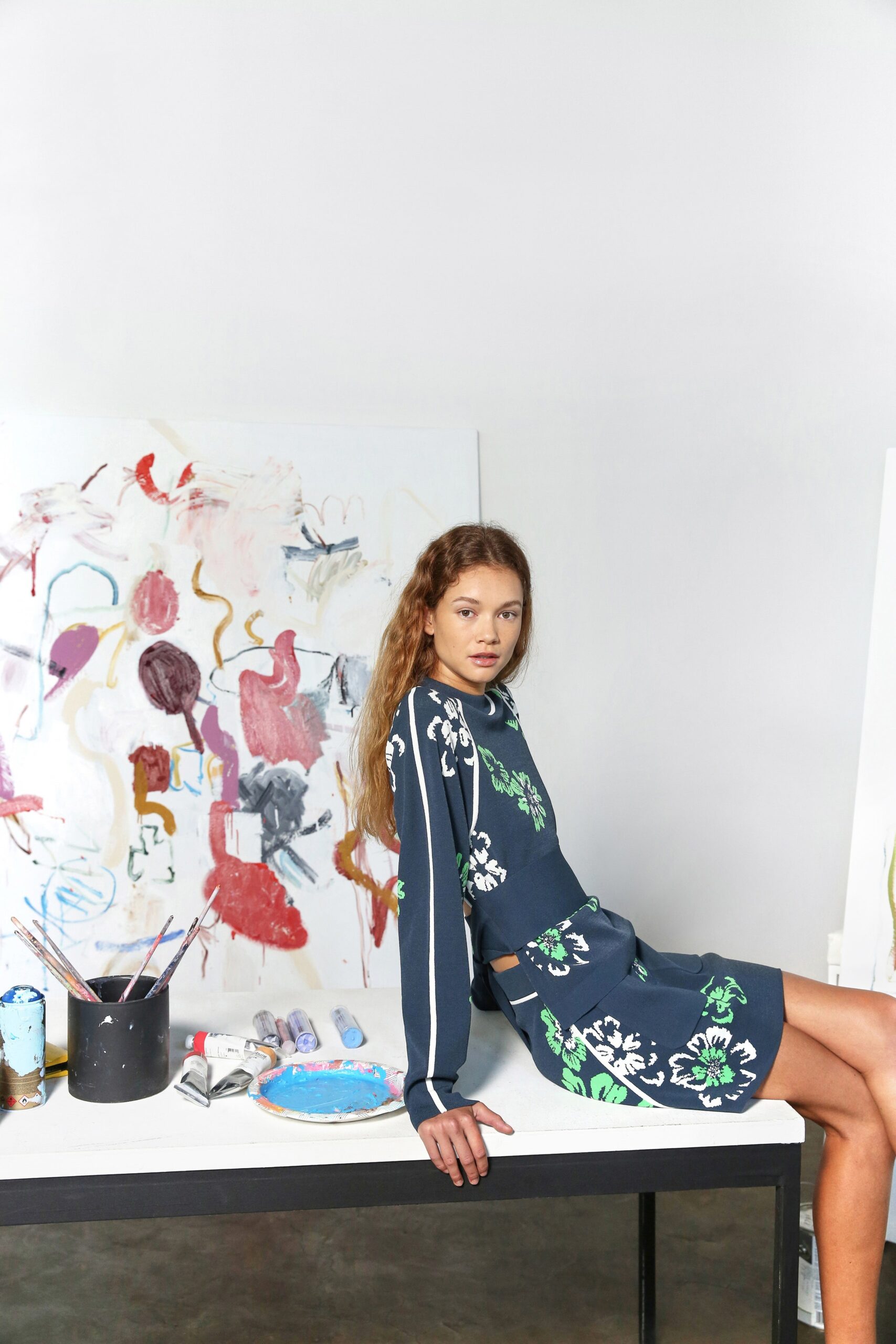 Tanya Taylor S/S 22 Look 9