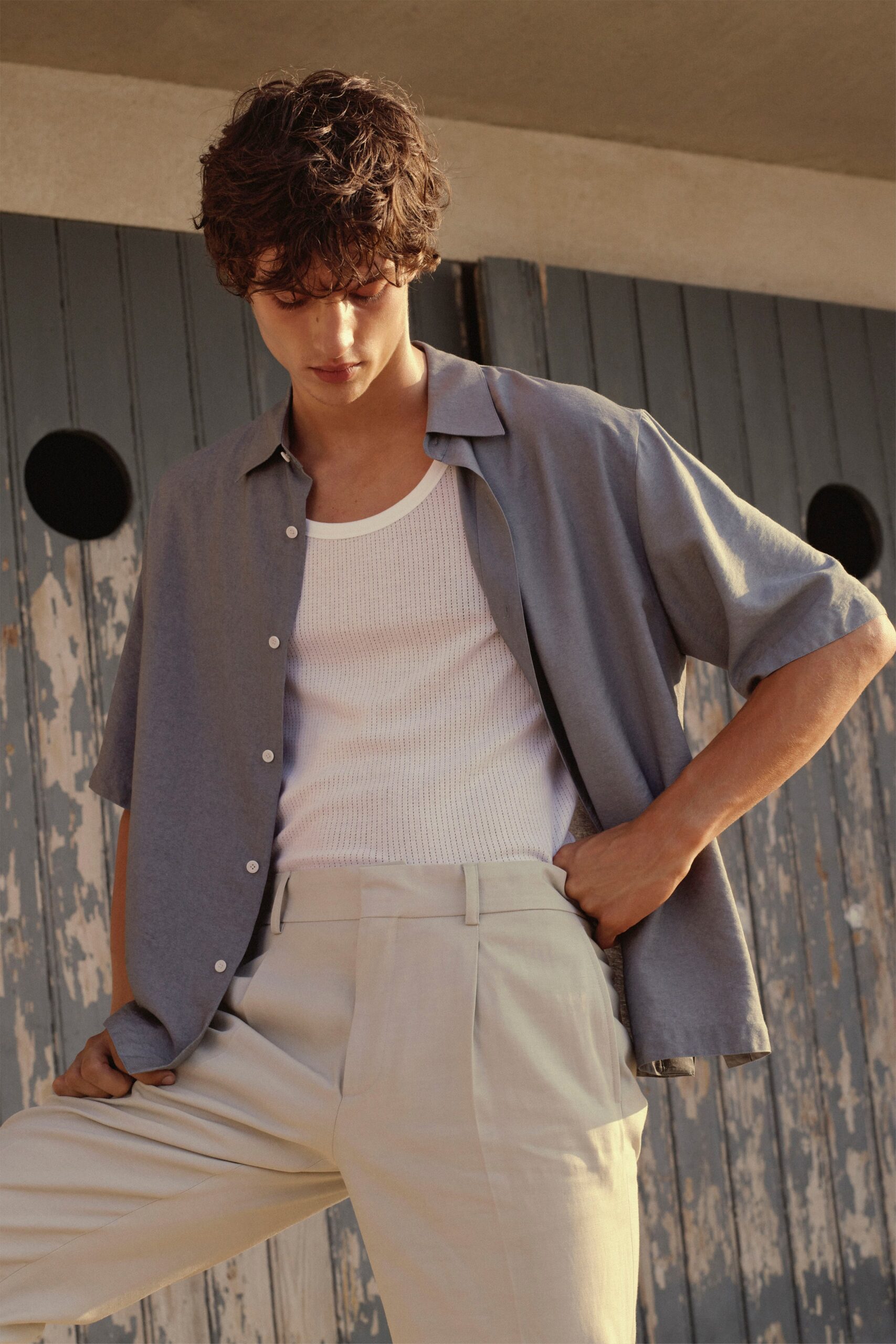 Sandro S/S 21 Menswear Look 13