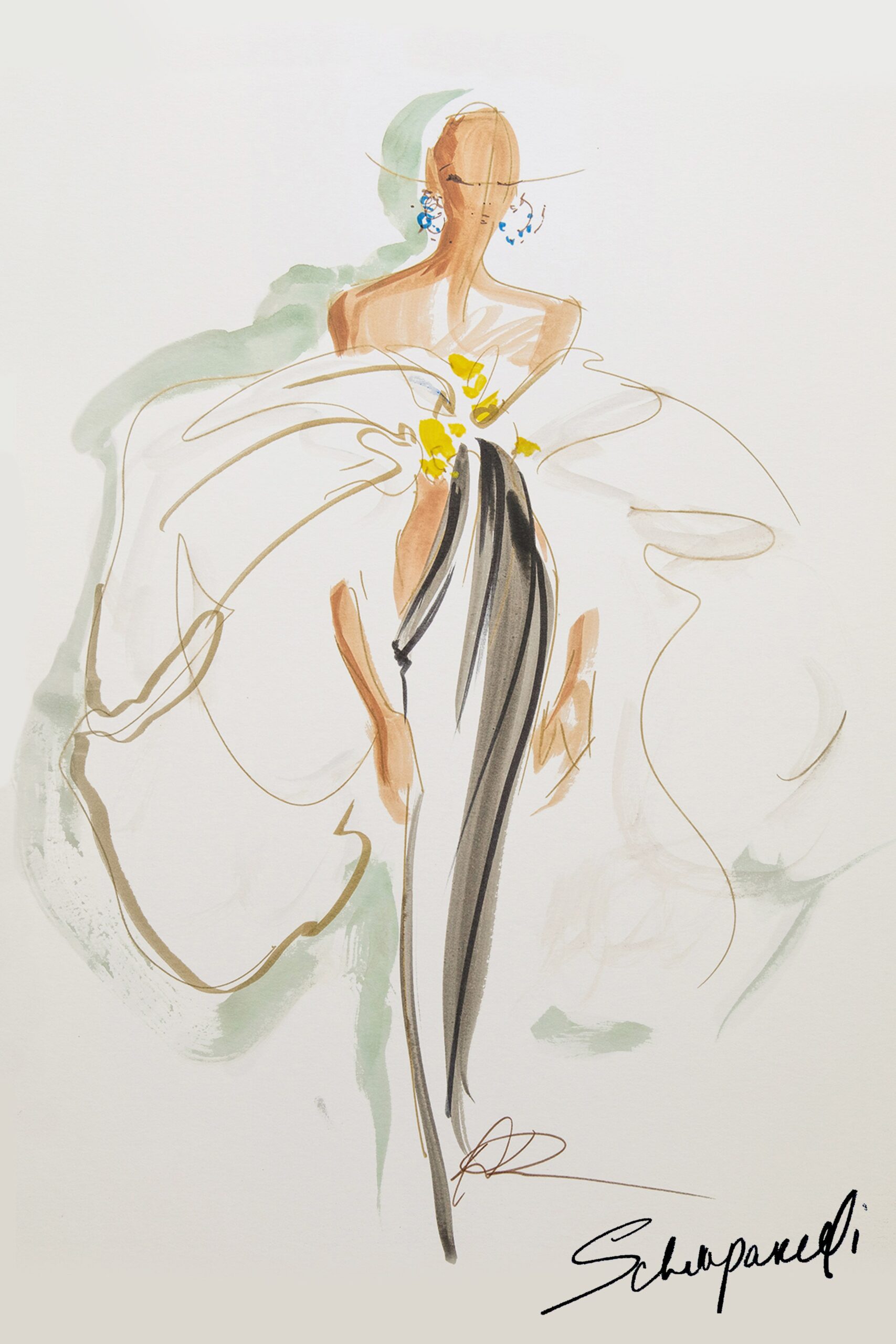 Schiaparelli F/W 20 Couture Look 13