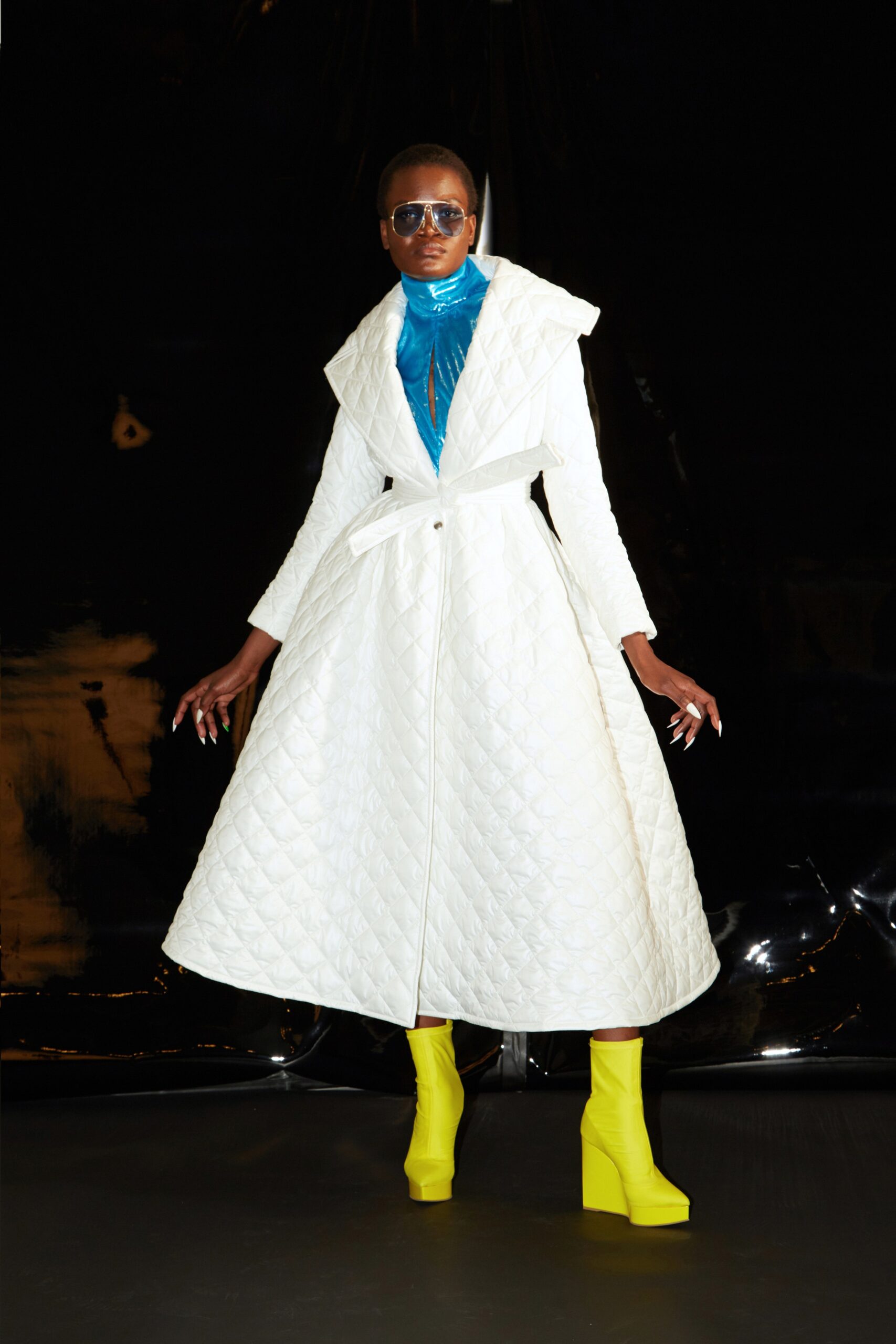 Sara Battaglia F/W 22 Look 17