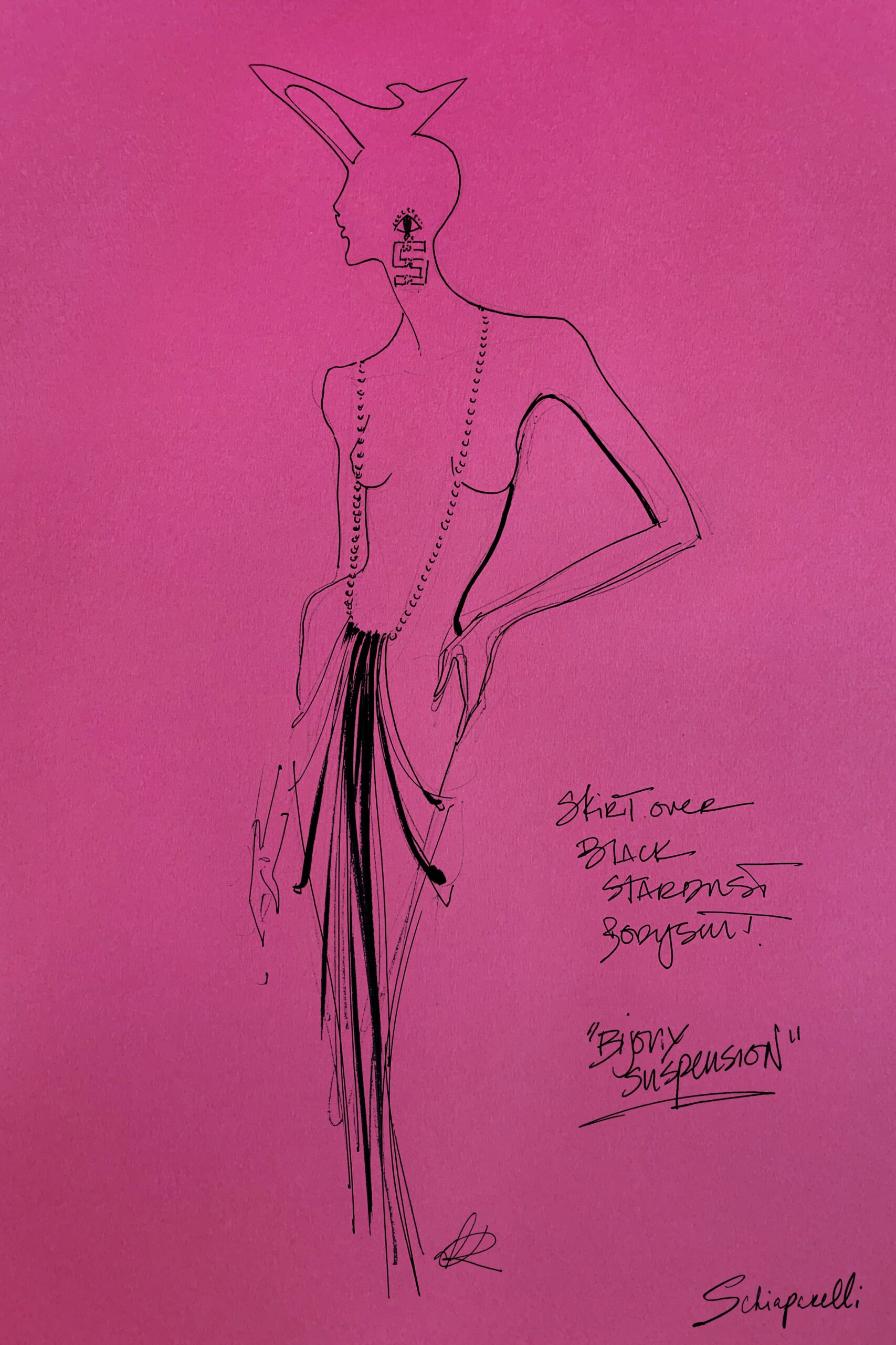 Schiaparelli F/W 20 Couture Look 17