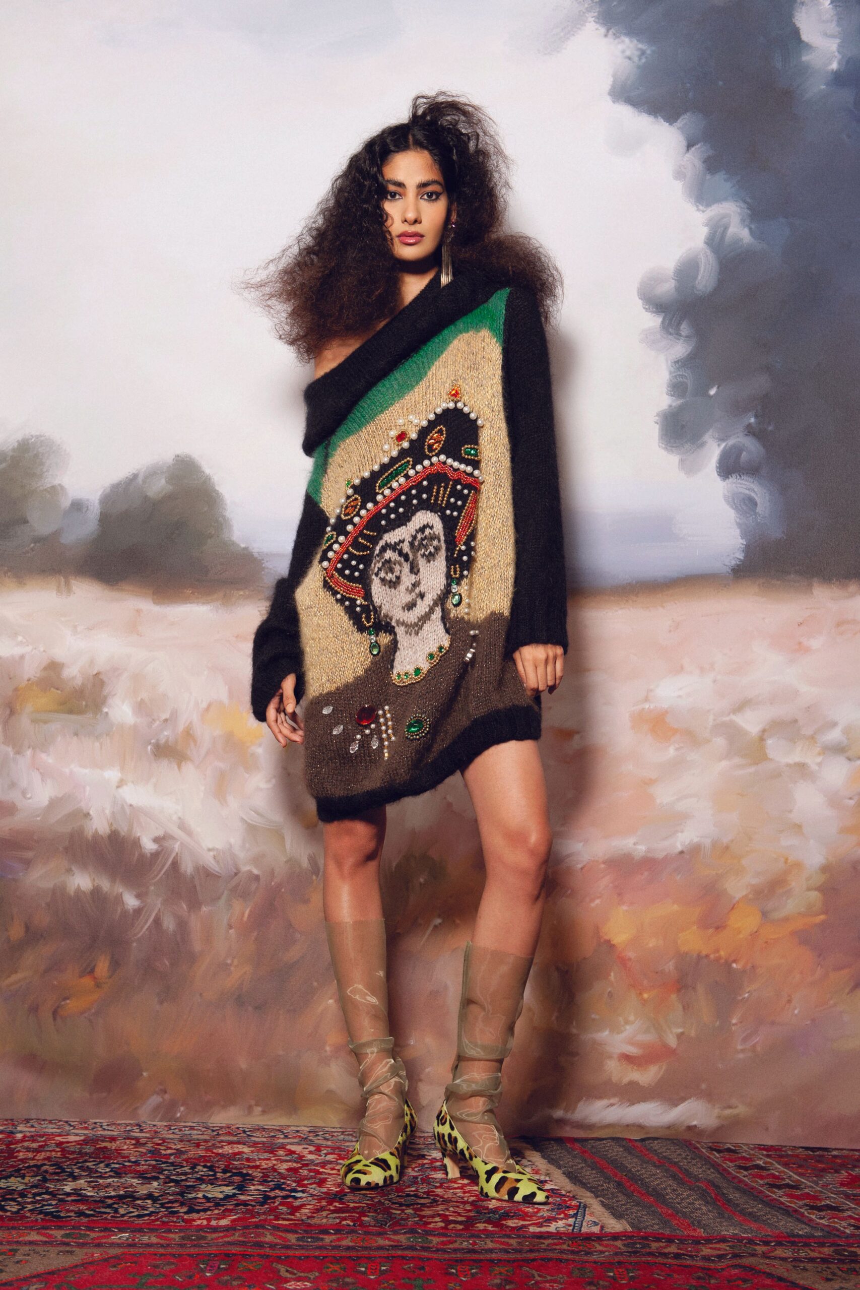 Stella Jean F/W 23 Look 17