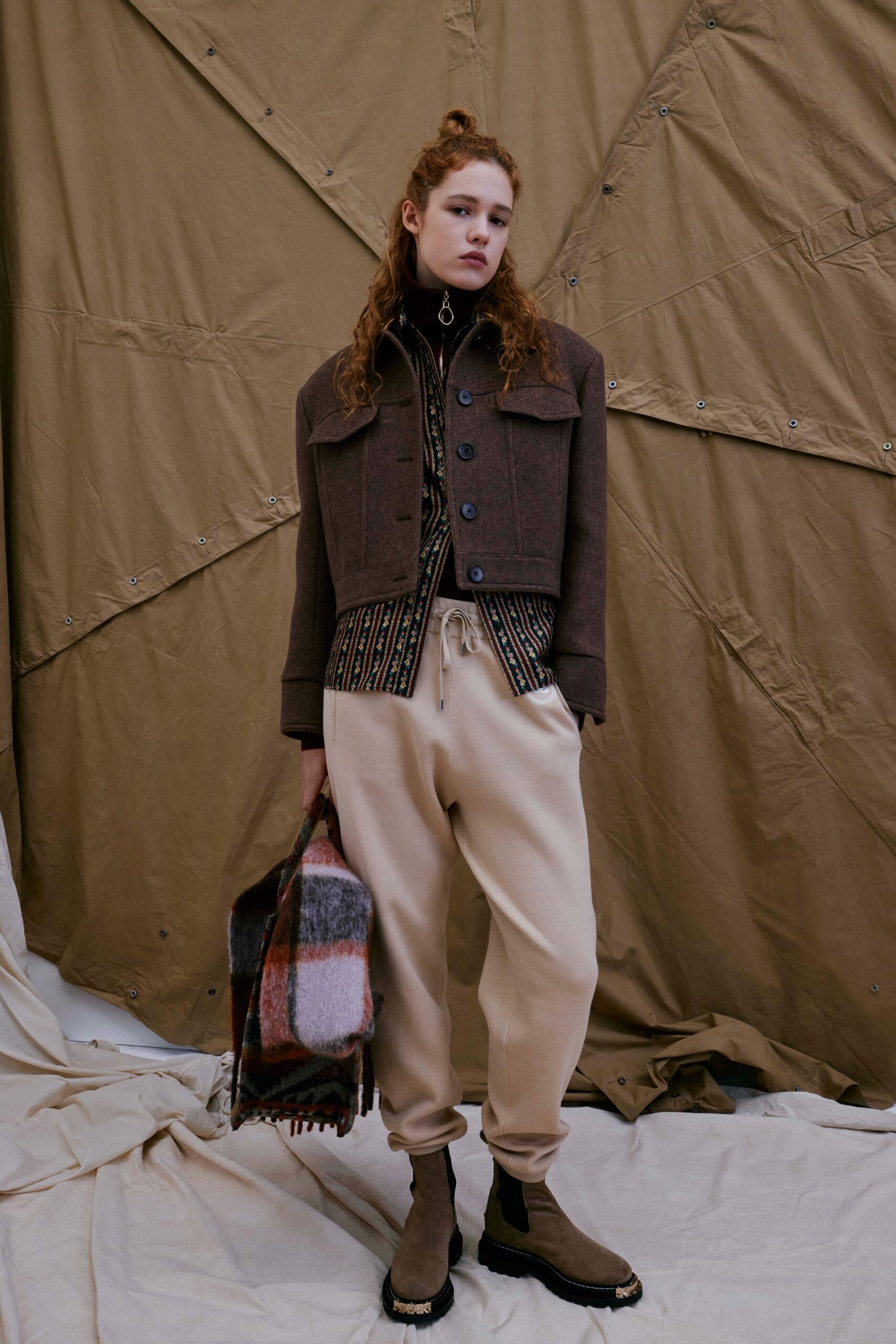 Sandro F/W 22 Look 18