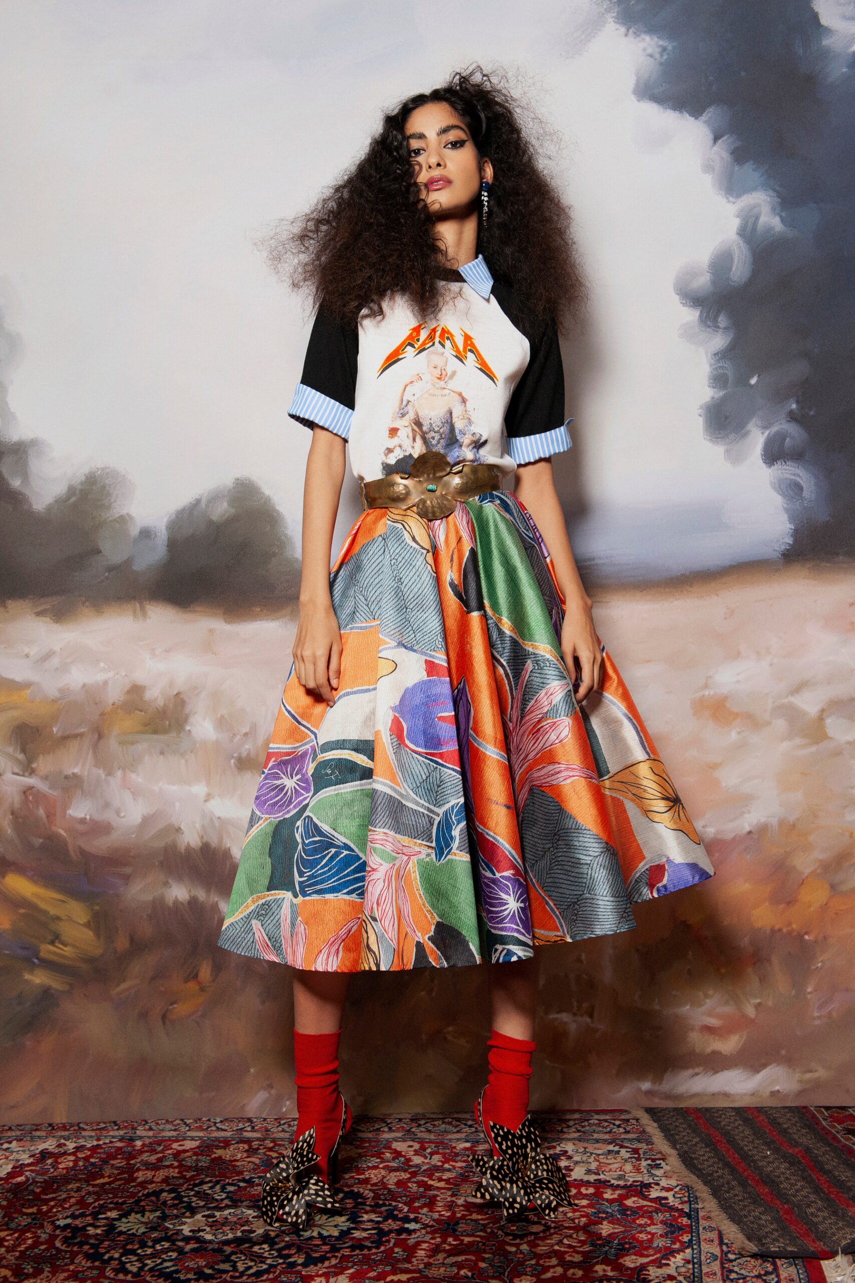 Stella Jean F/W 23 Look 18