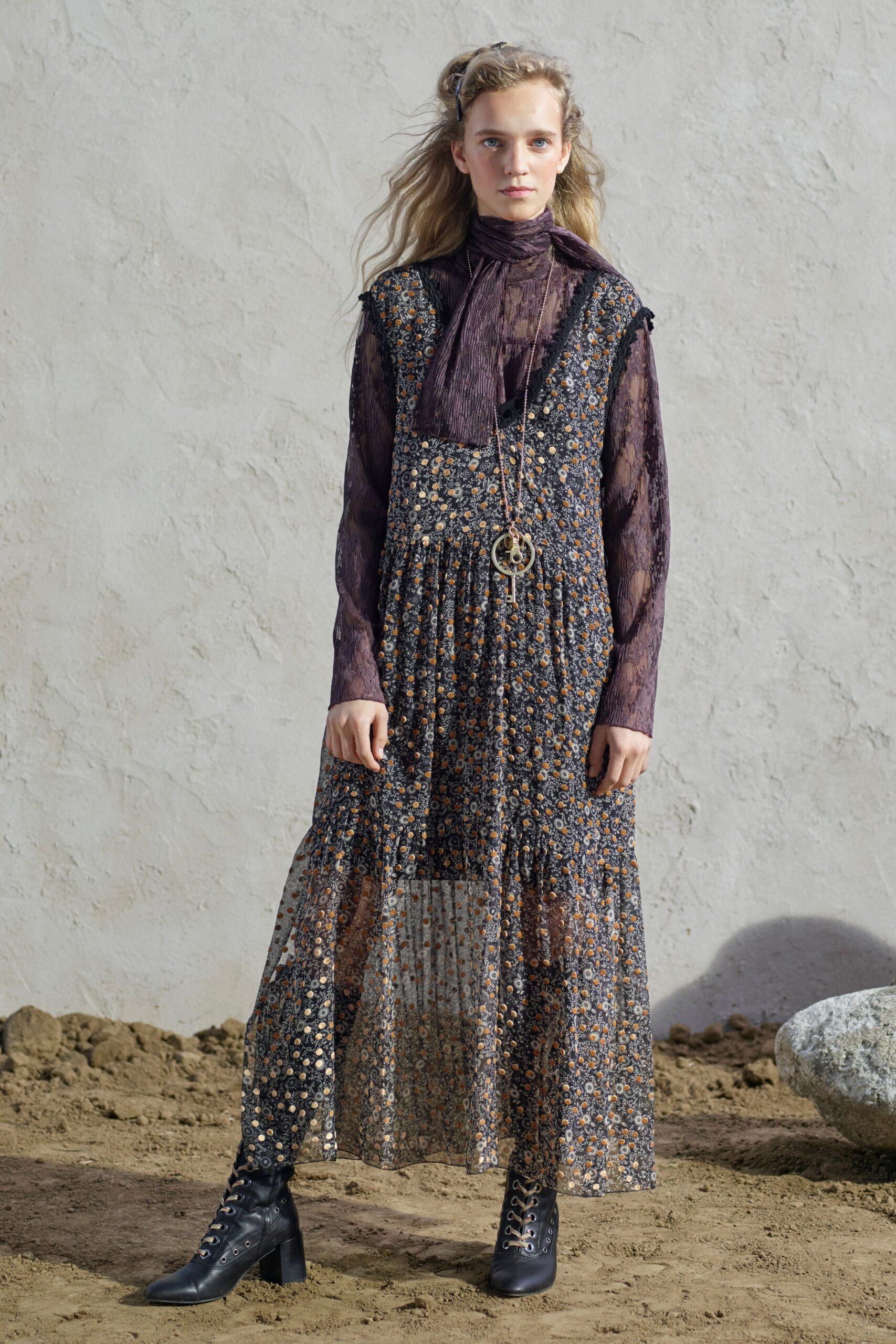 See by Chloé F/W 19 Look 23